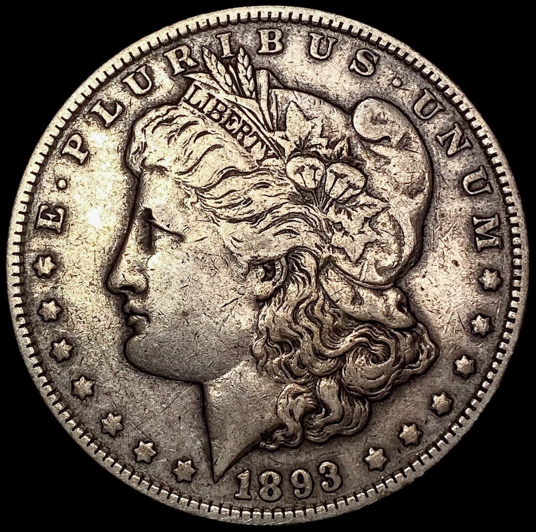 1893 Morgan Silver Dollar LIGHTLY CIRCULATED (1 of 2)