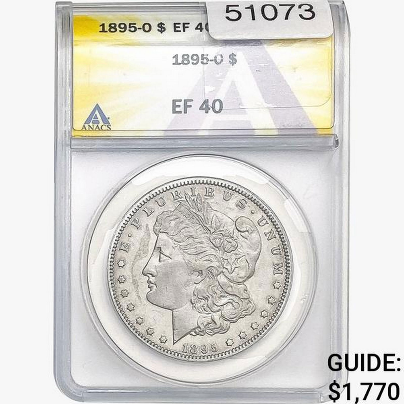 1895-O Morgan Silver Dollar ANACS EF40 (1 of 2)