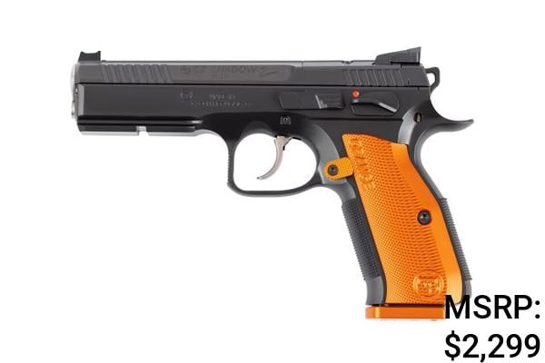 CZ Model Shadow 2 Orange Grip 9mm Competition Pistol: CZ Model Shadow 2 Orange Grip 9mm Competition Pistol