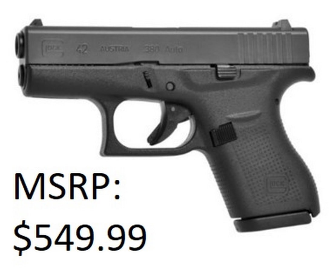 Glock G42 .380 ACP Pistol: Glock G42 .380 ACP Pistol