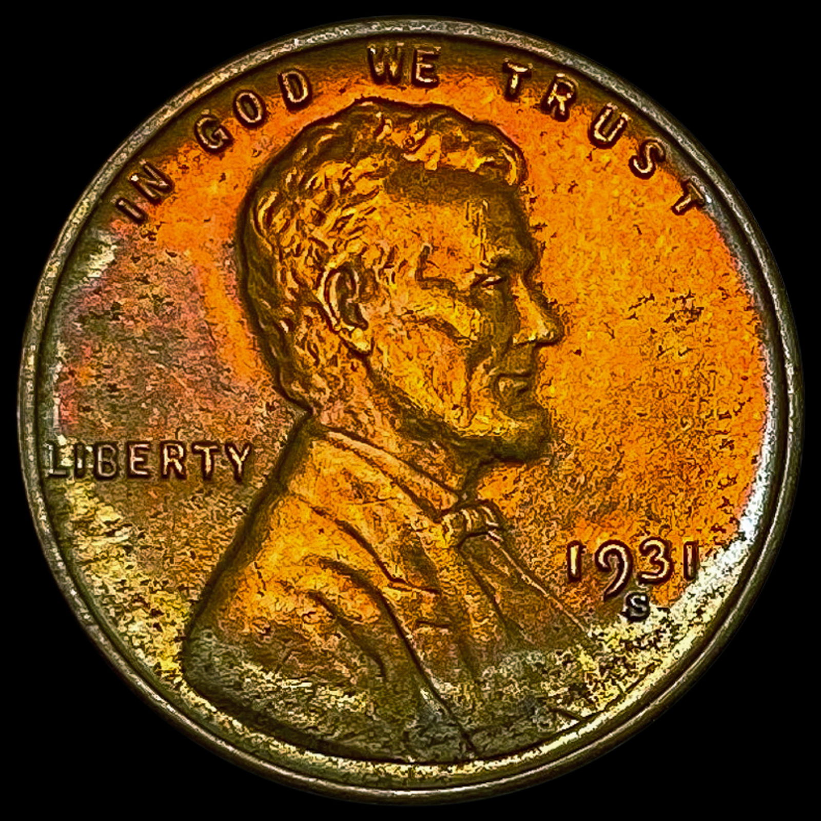 1931-S RD Wheat Cent UNCIRCULATED (1 of 2)