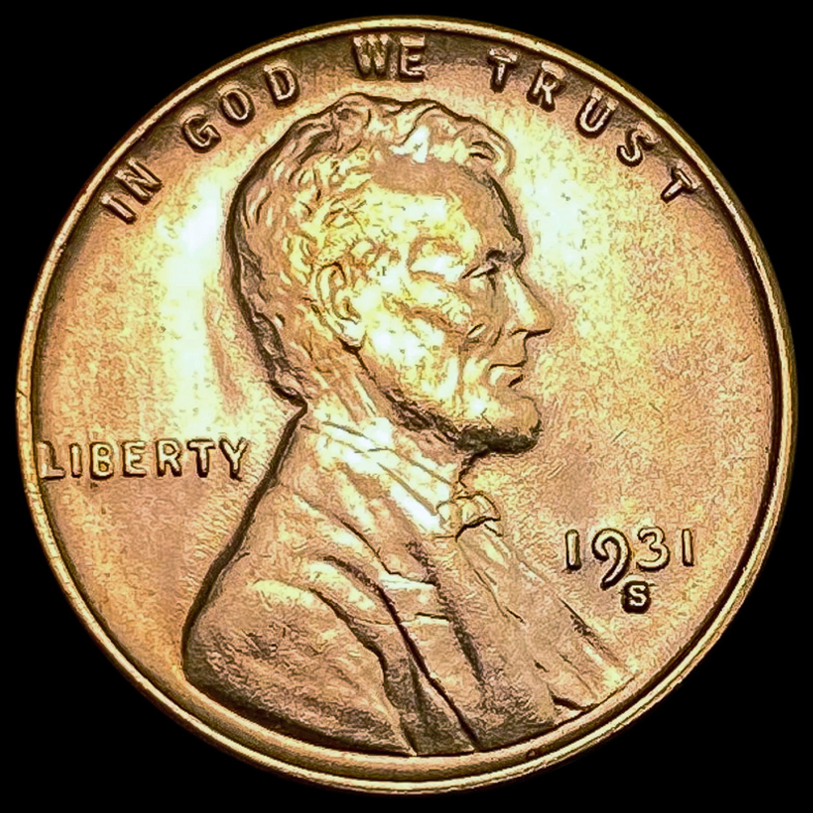 1931-S RD Wheat Cent UNCIRCULATED (1 of 2)