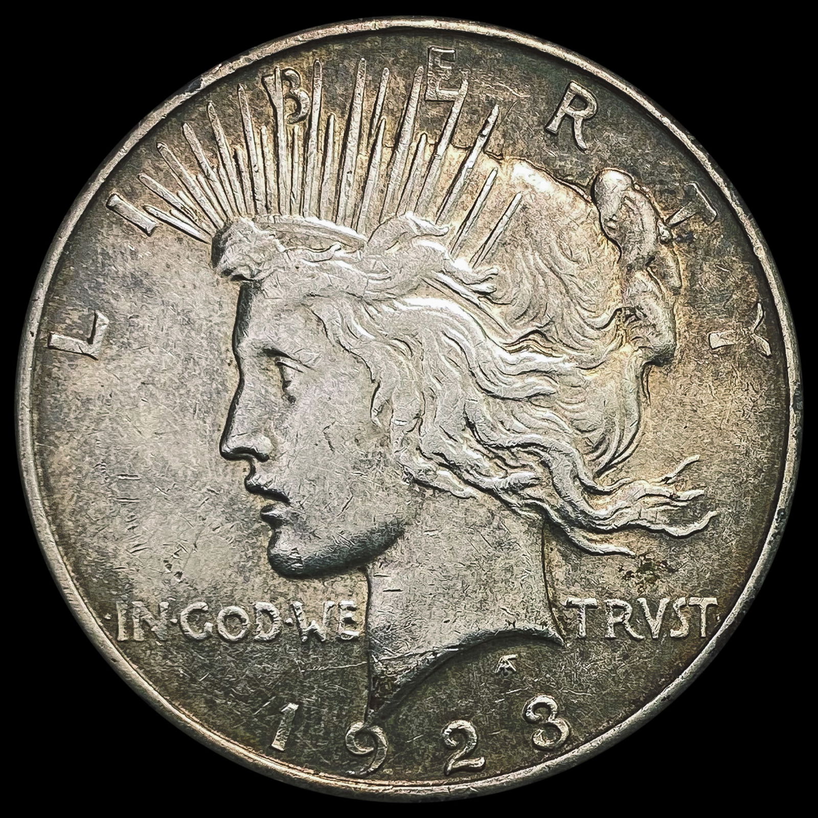 1923-D Silver Peace Dollar CLOSELY UNCIRCULATED (1 of 2)