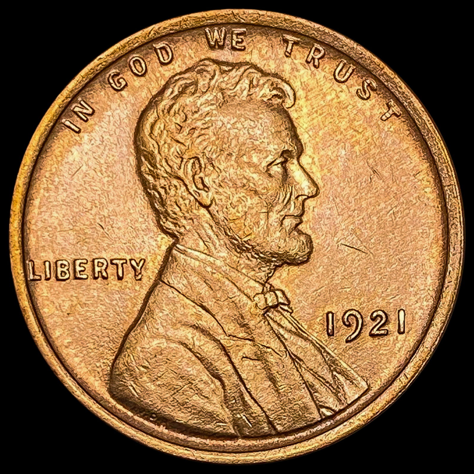 1921 RD Wheat Cent UNCIRCULATED (1 of 2)
