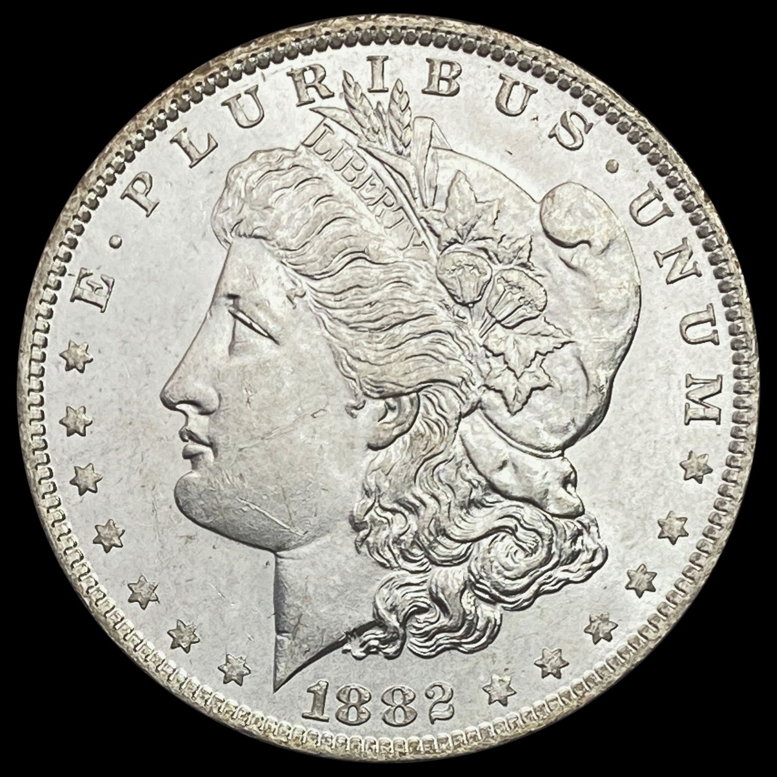 1882-O Morgan Silver Dollar GEM BU (1 of 2)