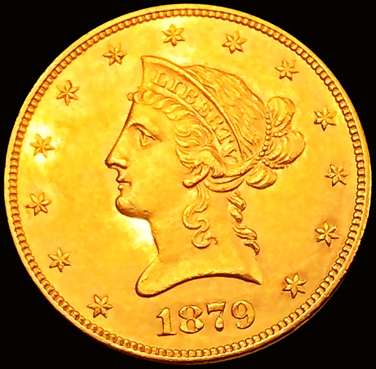 1879 $10 Gold Eagle UNCIRCULATED (1 of 2)