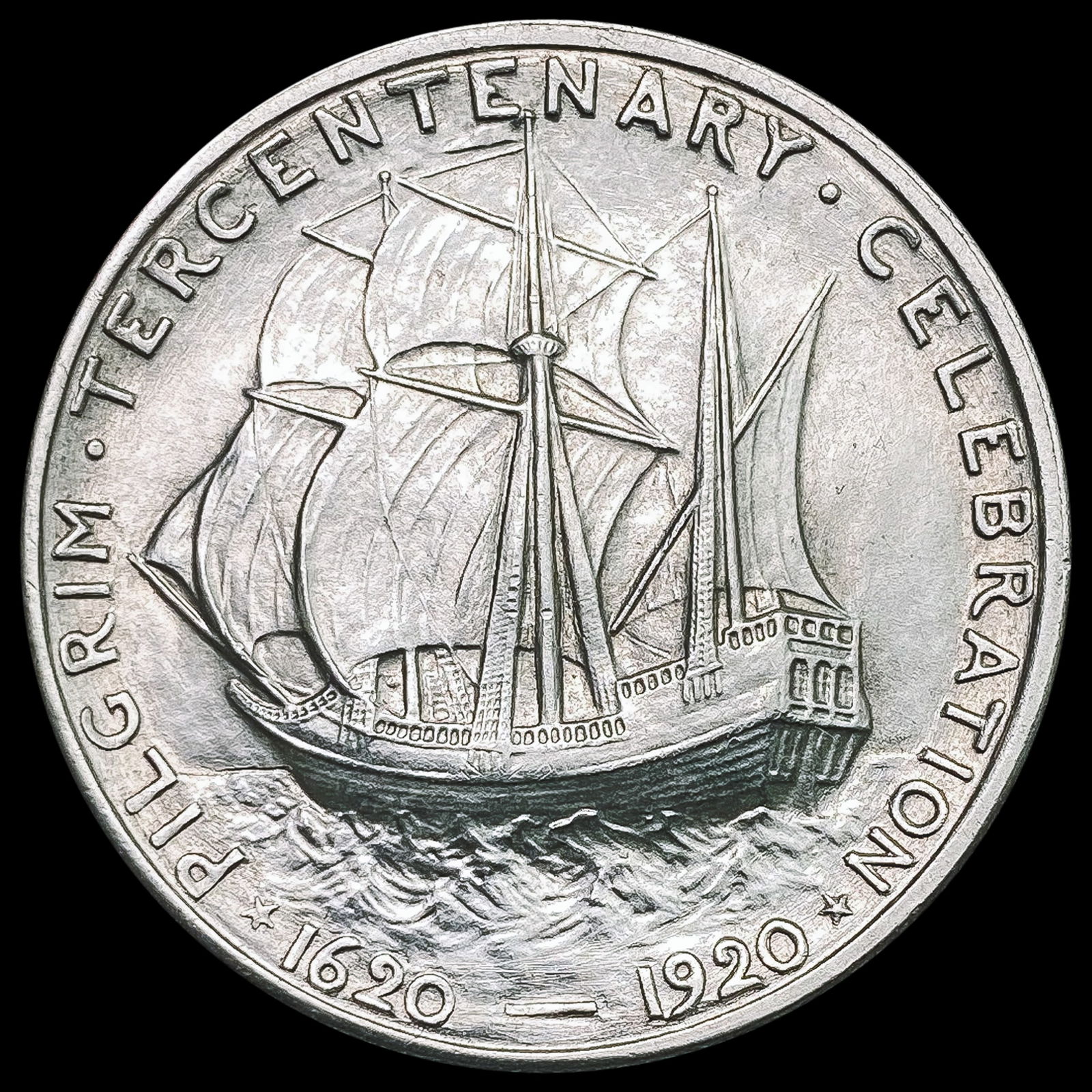 1920 Pilgrim Half Dollar UNCIRCULATED (1 of 2)