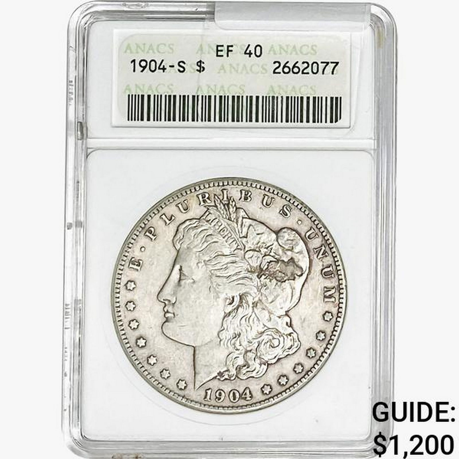 1904-S Morgan Silver Dollar ANACS EF40 (1 of 2)