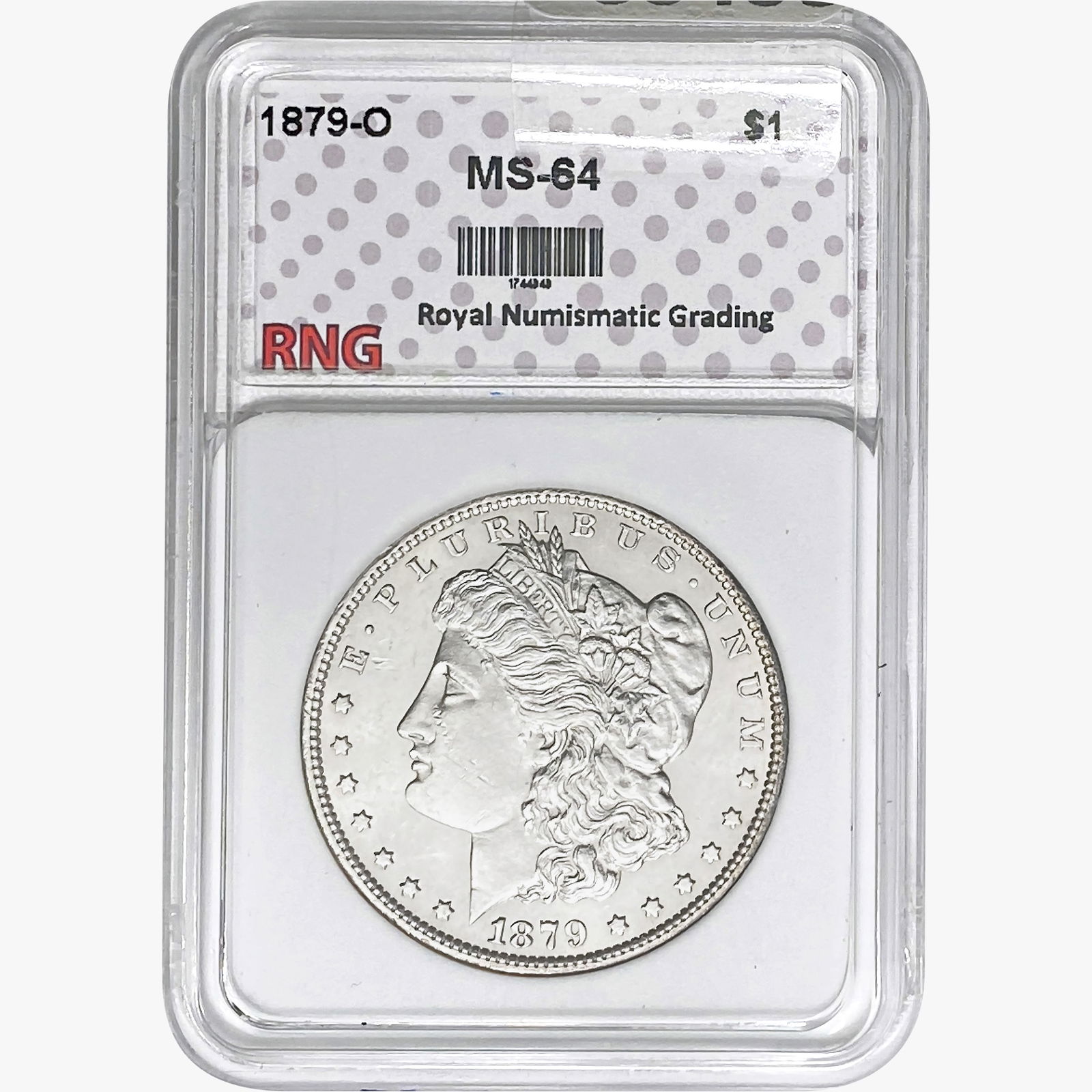 1879-O Morgan Silver Dollar RNG MS64 (1 of 2)