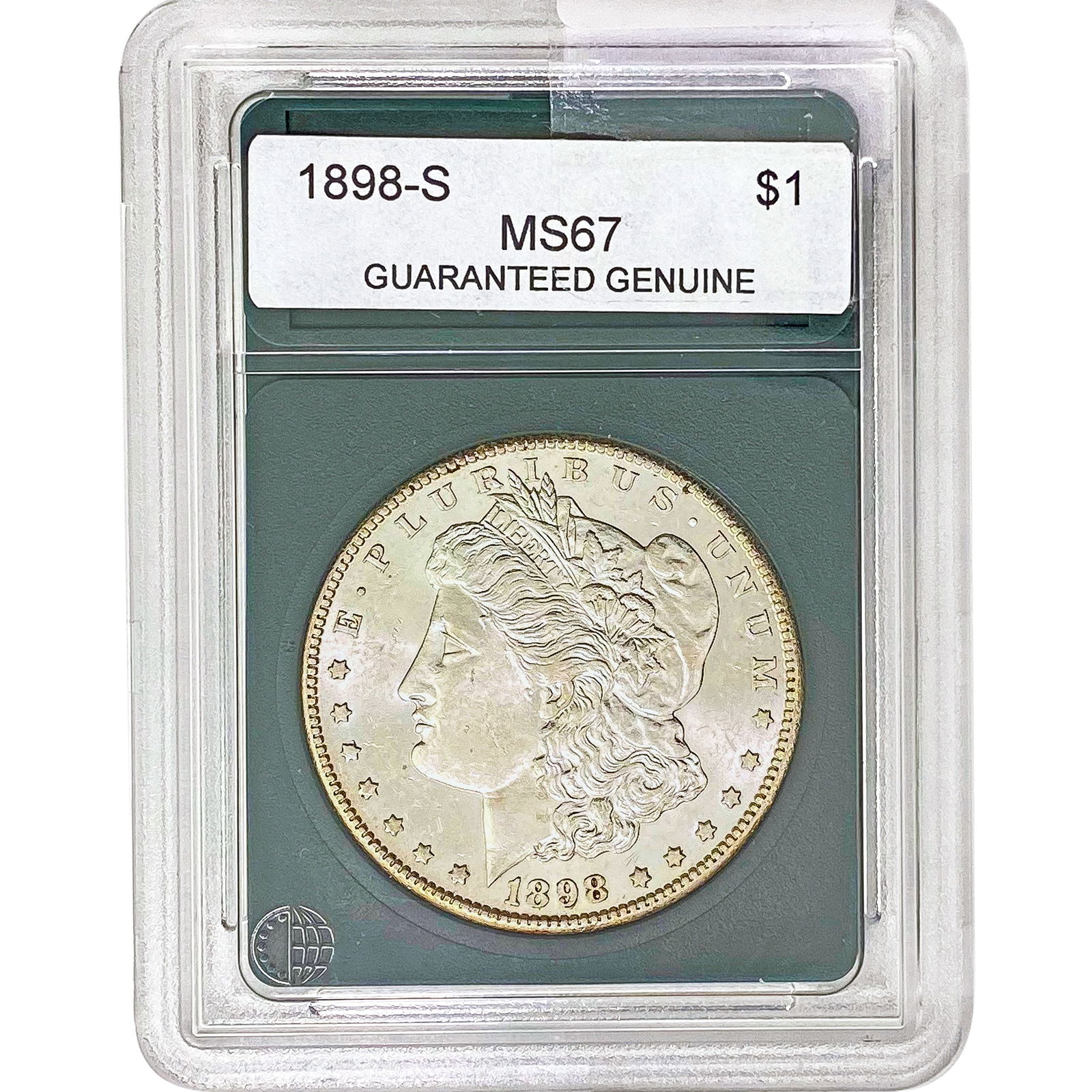1898-S Morgan Silver Dollar Ch BU (1 of 2)