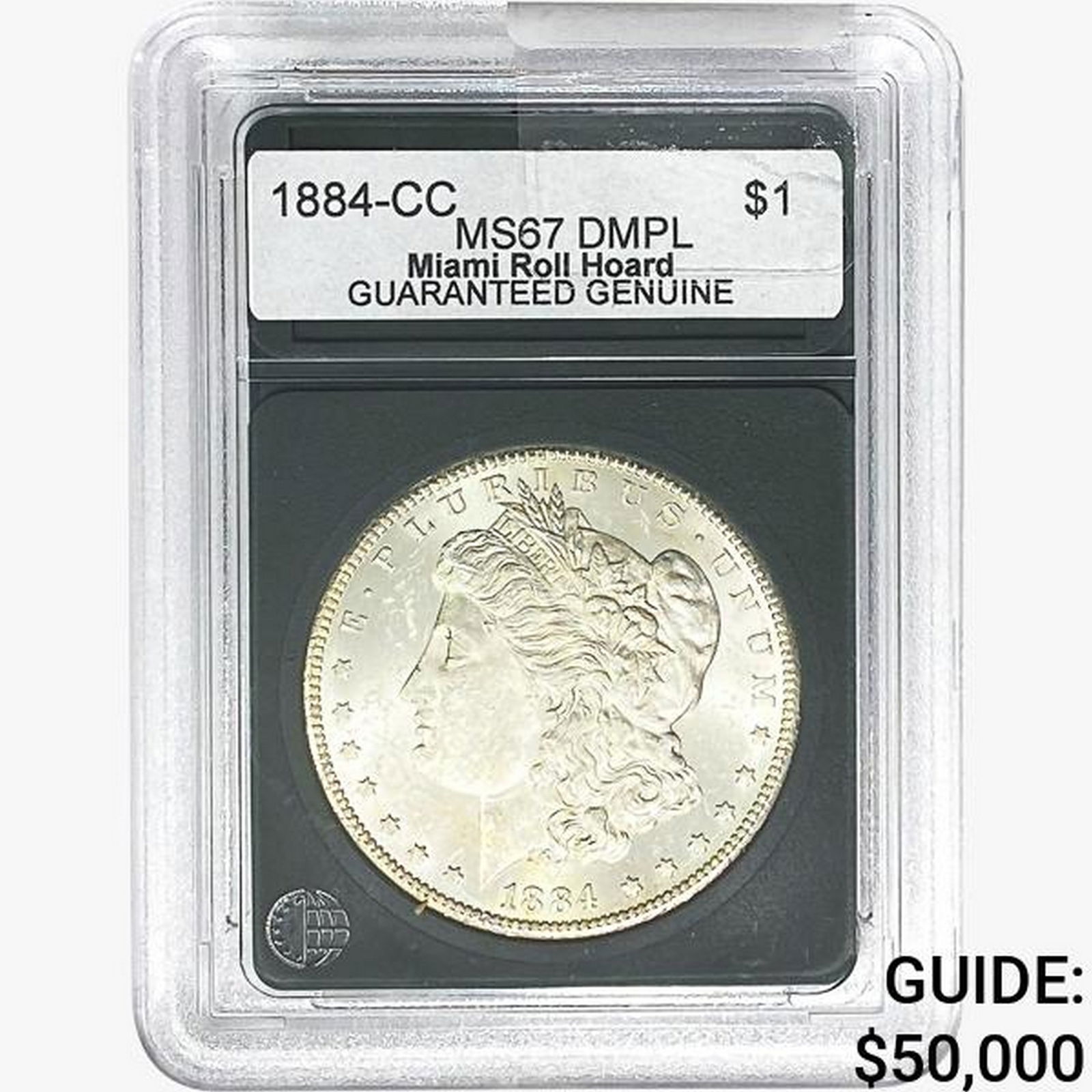 1884-CC Morgan Silver Dollar GG MS67 DMPL (1 of 2)