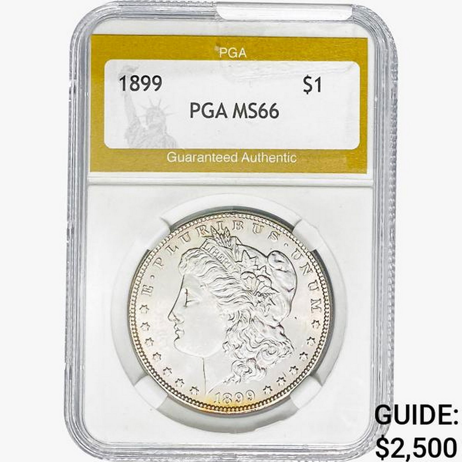 1899 Morgan Silver Dollar PGA MS66 (1 of 2)
