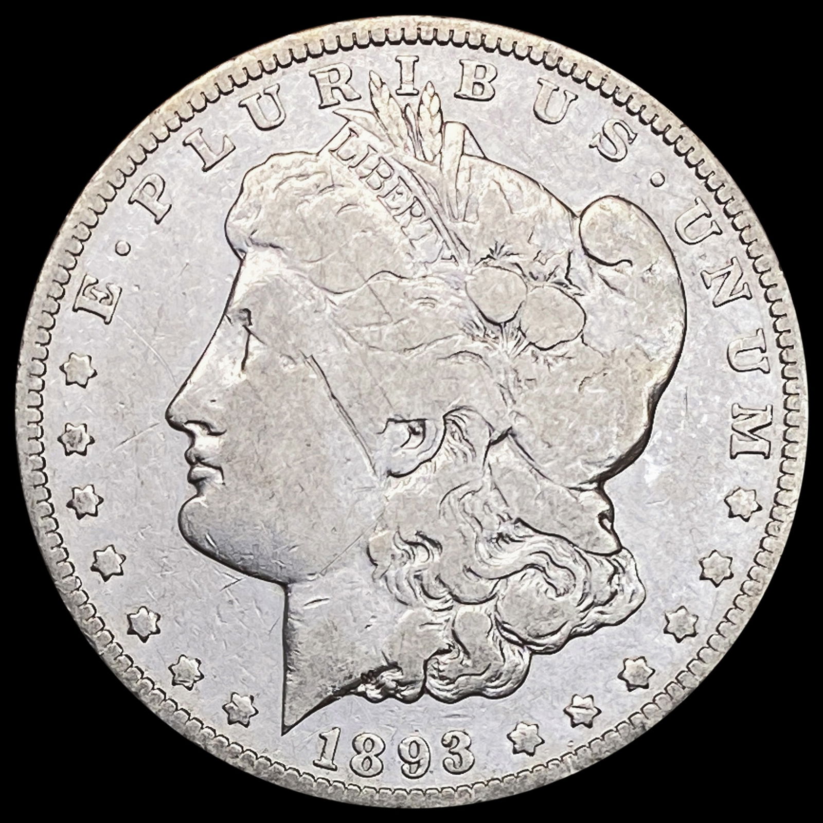 1893-O Morgan Silver Dollar NICELY CIRCULATED (1 of 2)