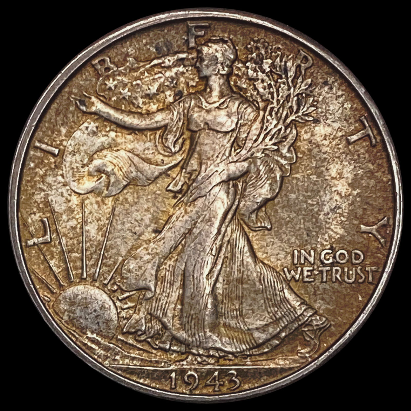 1943-S Walking Liberty Half Dollar UNCIRCULATED (1 of 2)