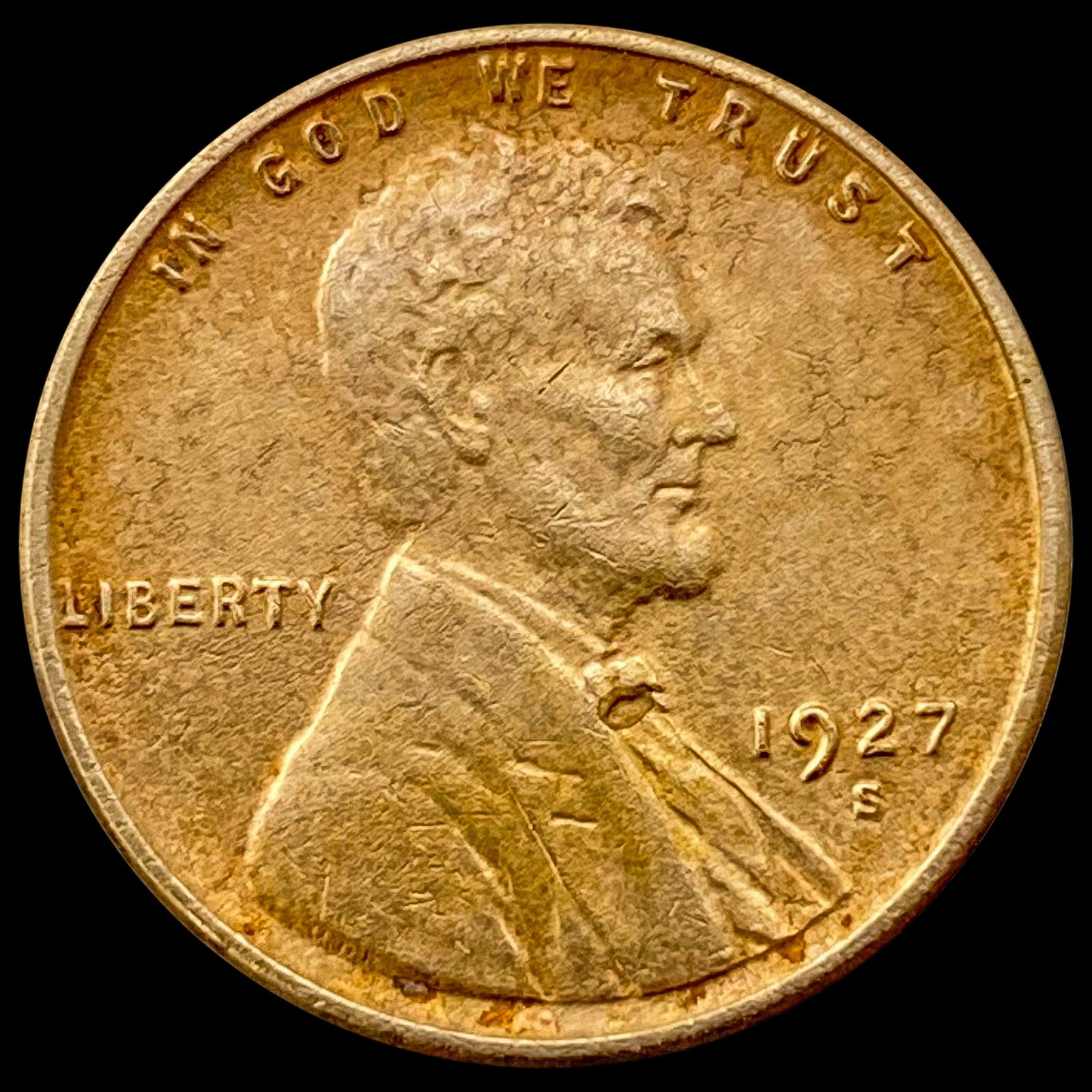 1927-S Lincoln Wheat Cent UNCIRCULATED (1 of 2)