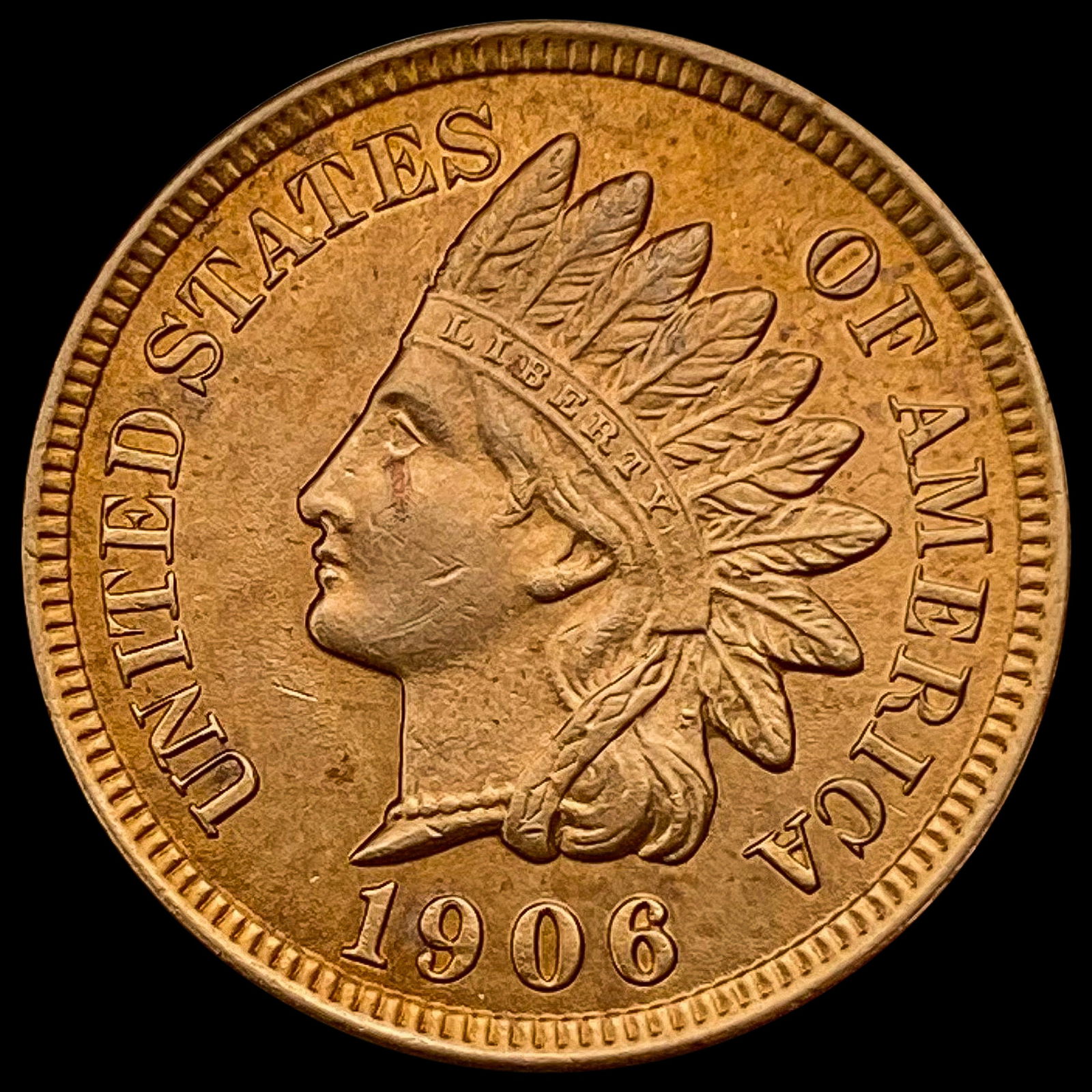 1906 Indian Head Cent UNCIRCULATED (1 of 2)