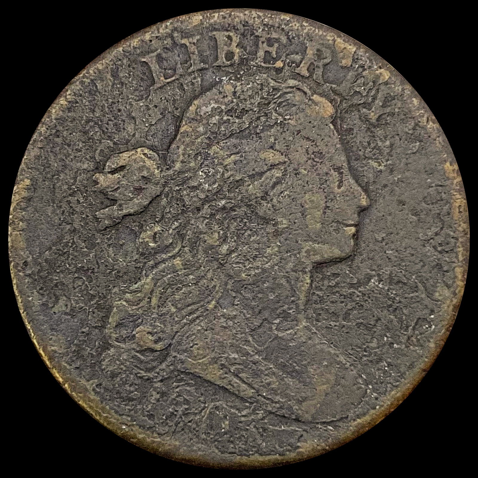 1793 Flowing Hair Large Cent NICELY CIRCULATED (1 of 2)