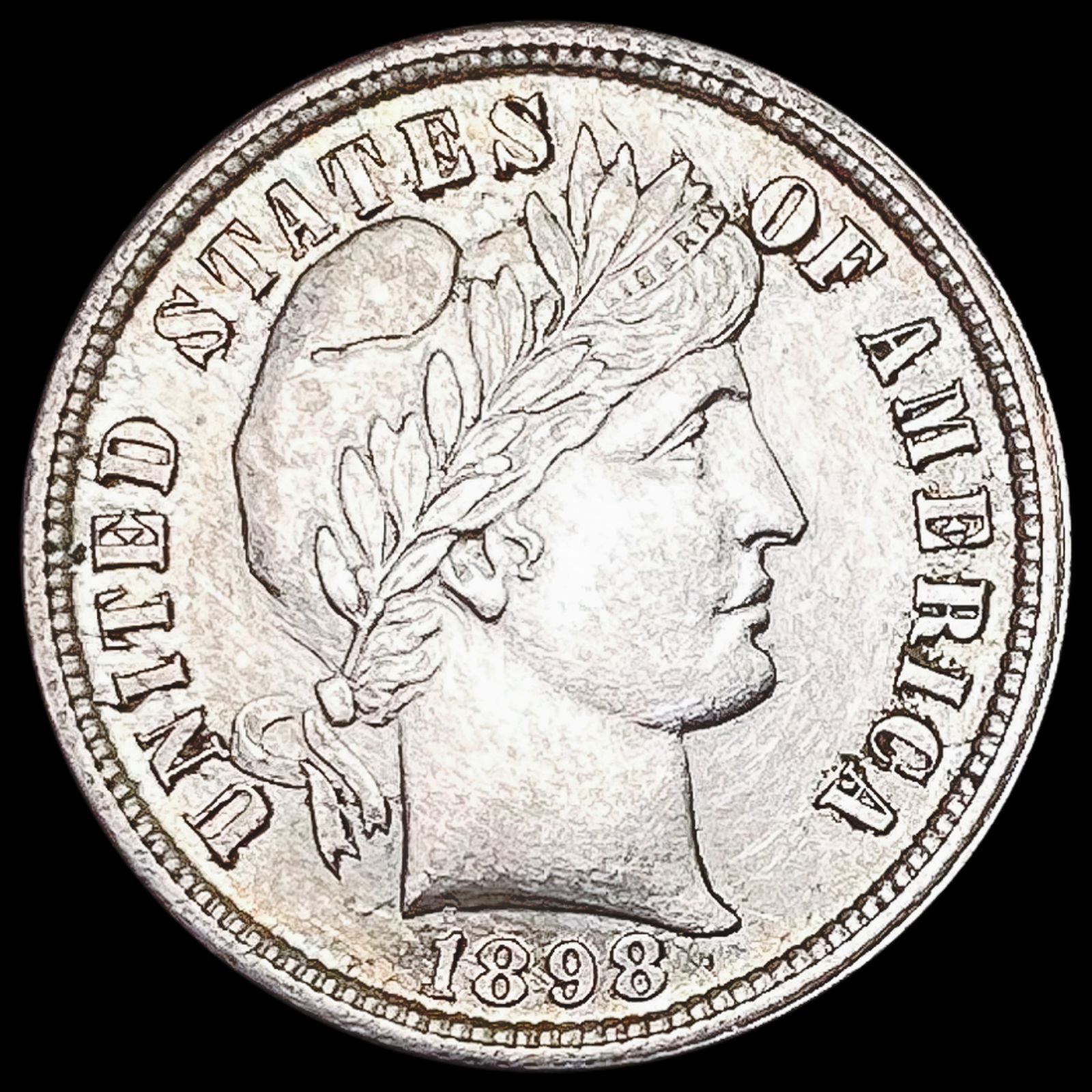 1898 Barber Dime UNCIRCULATED (1 of 2)