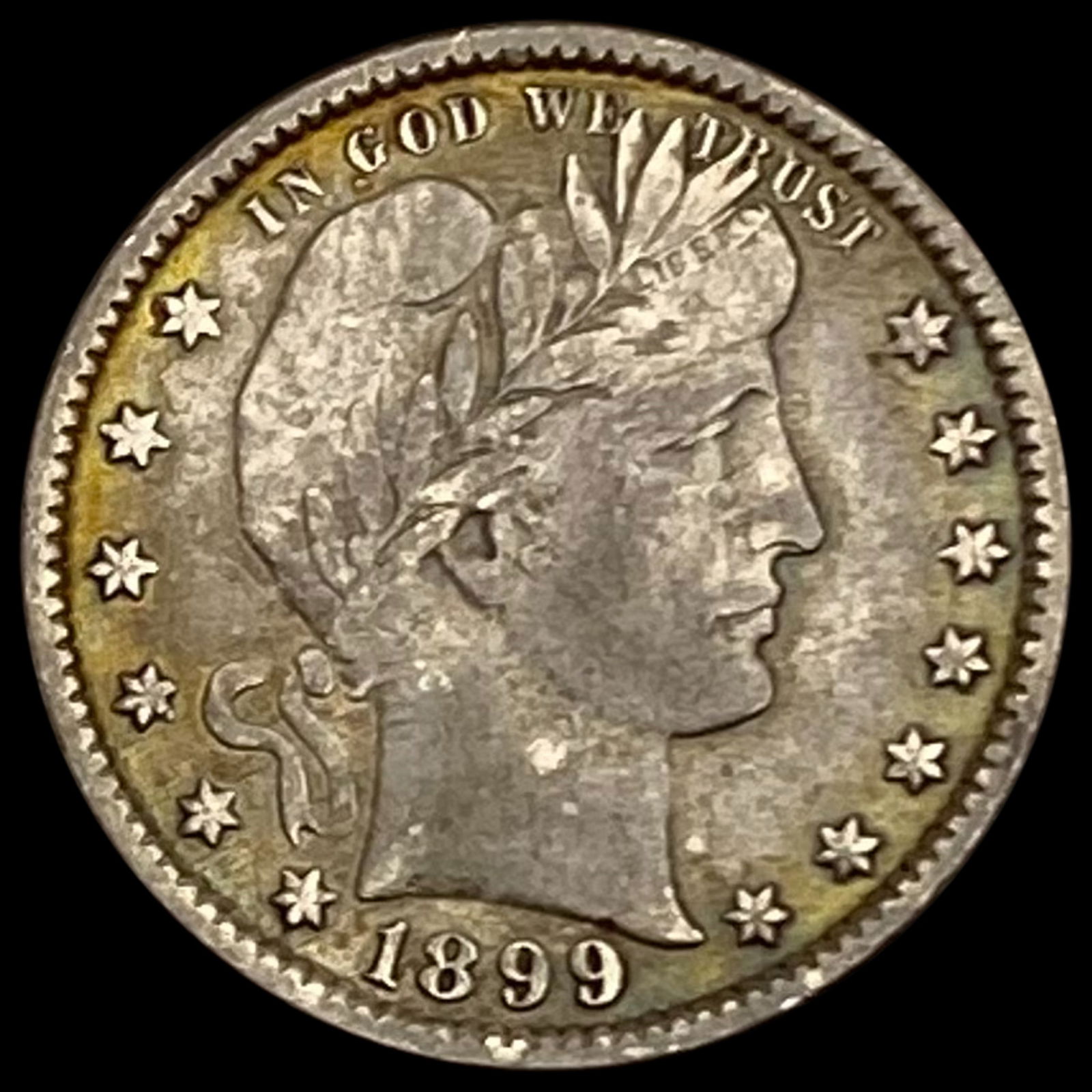 1899 Barber Quarter CLOSELY UNCIRCULATED (1 of 2)
