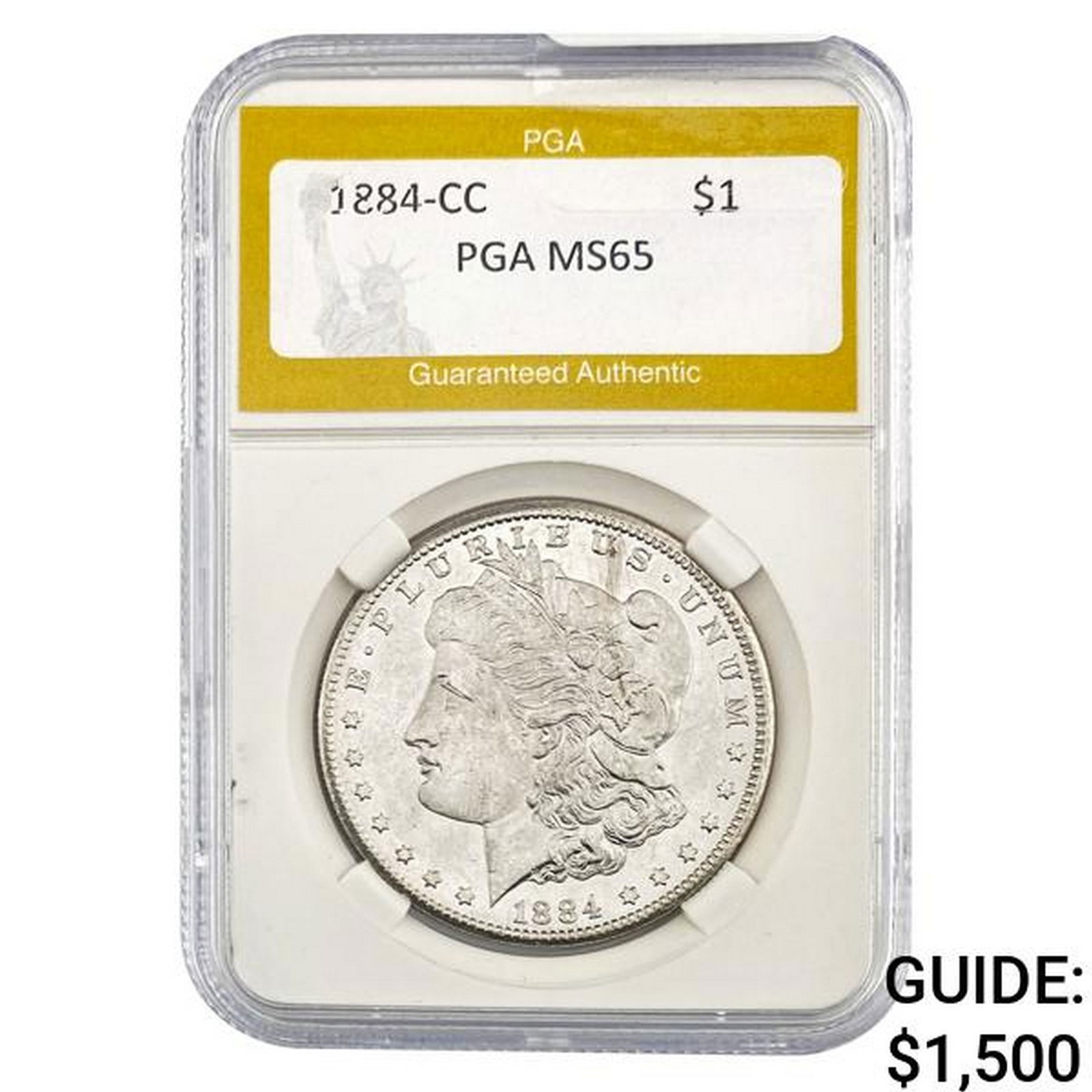 1884-CC Morgan Dollar PGA MS65 (1 of 2)