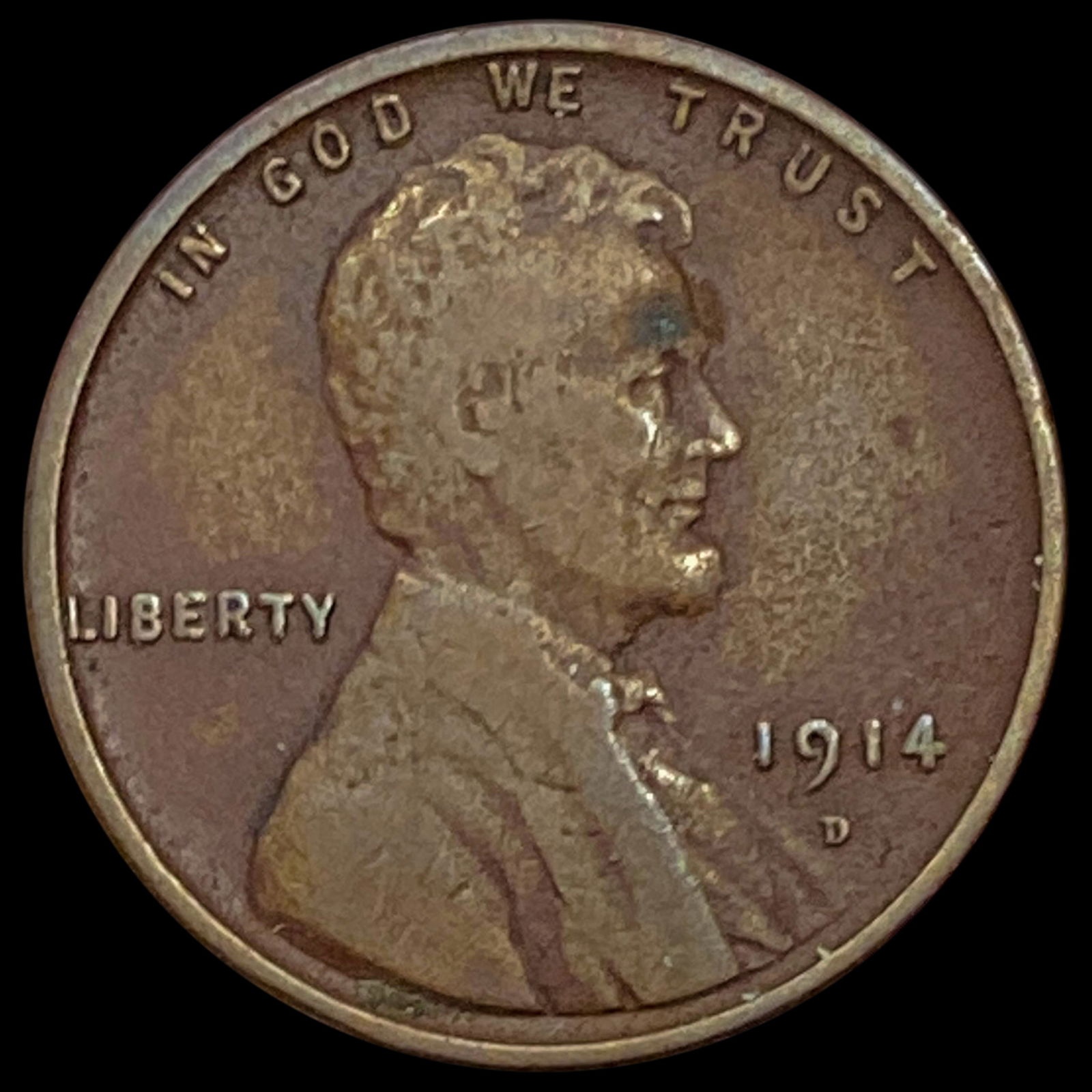 1914-D Lincoln Wheat Cent NICELY CIRCULATED (1 of 2)