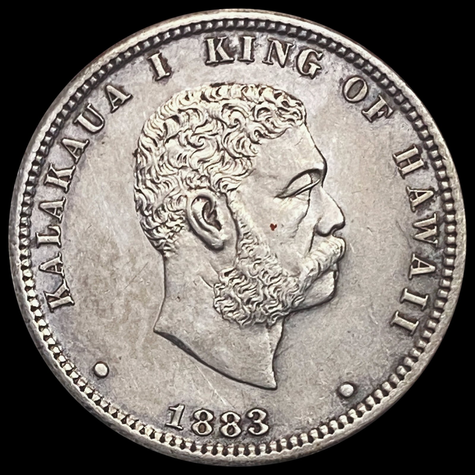1883 Hawaii Quarter Dollar UNCIRCULATED: 1883 Hawaii Quarter Dollar UNCIRCULATED
