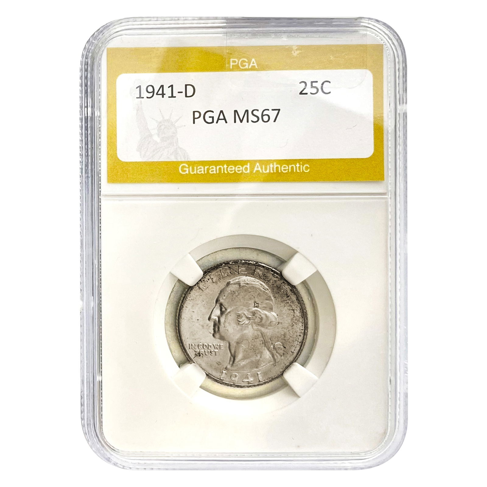 1941-D Washington Quarter PGA MS67 (1 of 2)