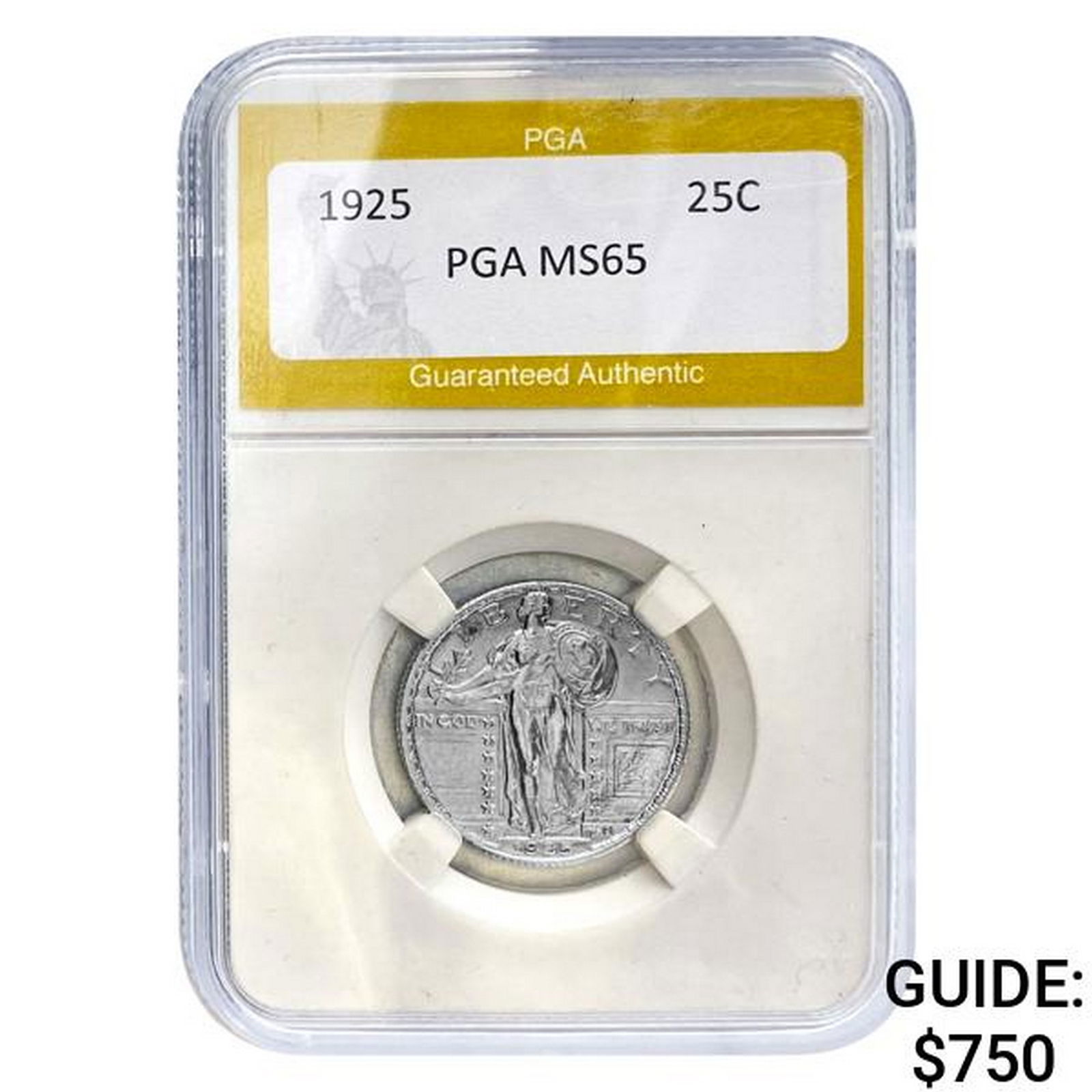 1925 Standing Liberty Quarter PGA MS65 (1 of 2)