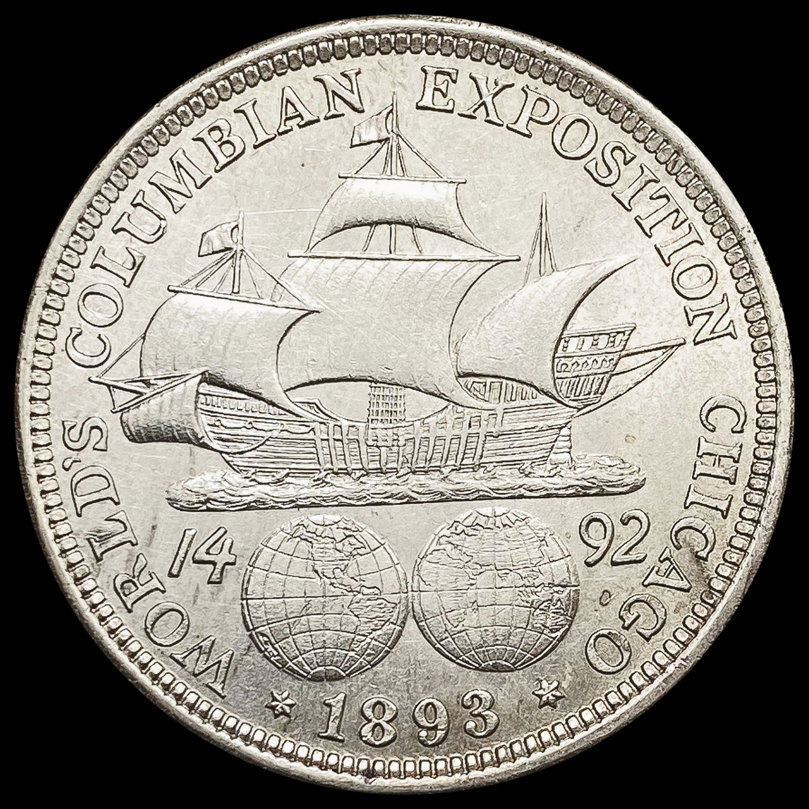 1893 Columbian Exposition Half Dollar UNCIRCULATED (1 of 2)