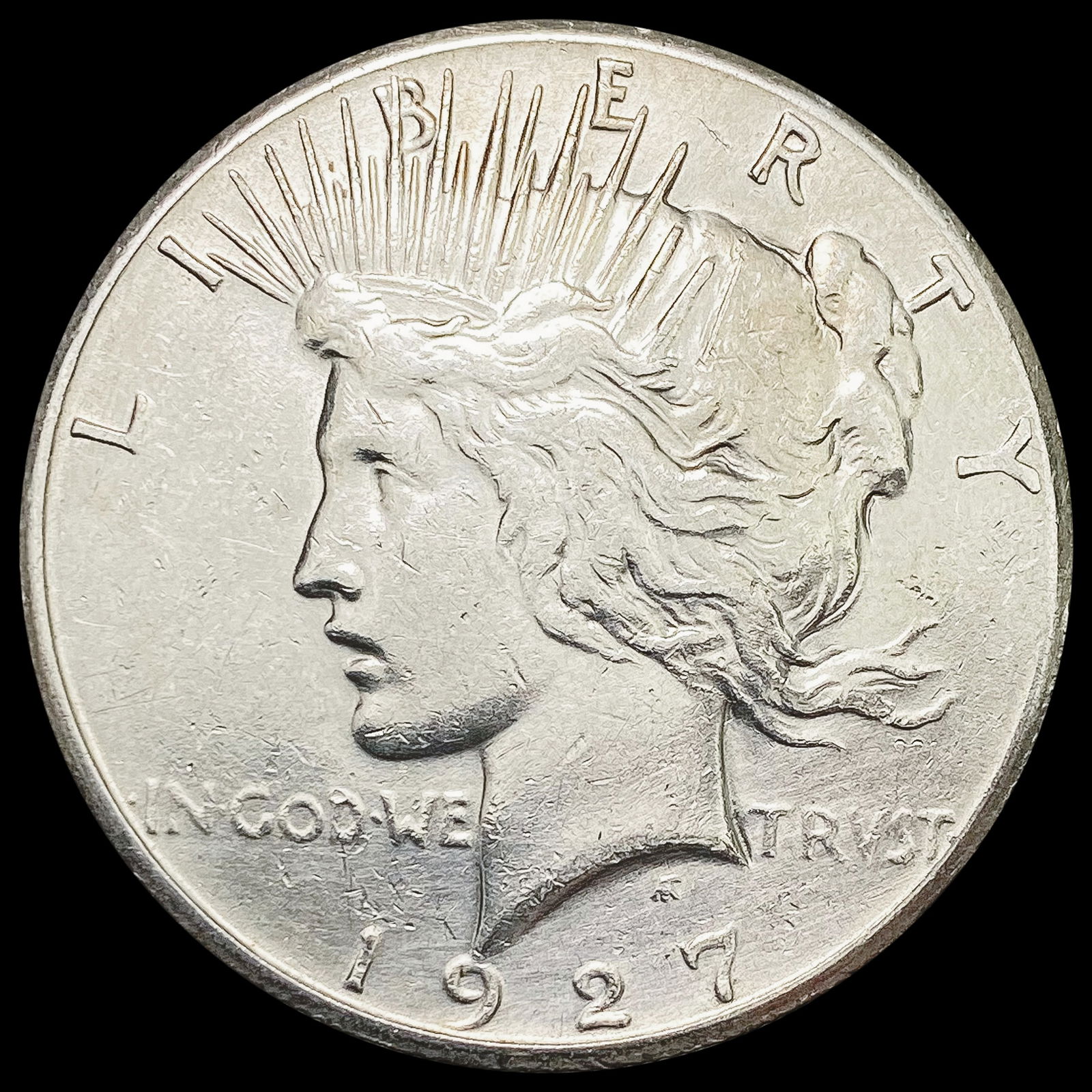 1927 Peace Silver Dollar UNCIRCULATED (1 of 2)