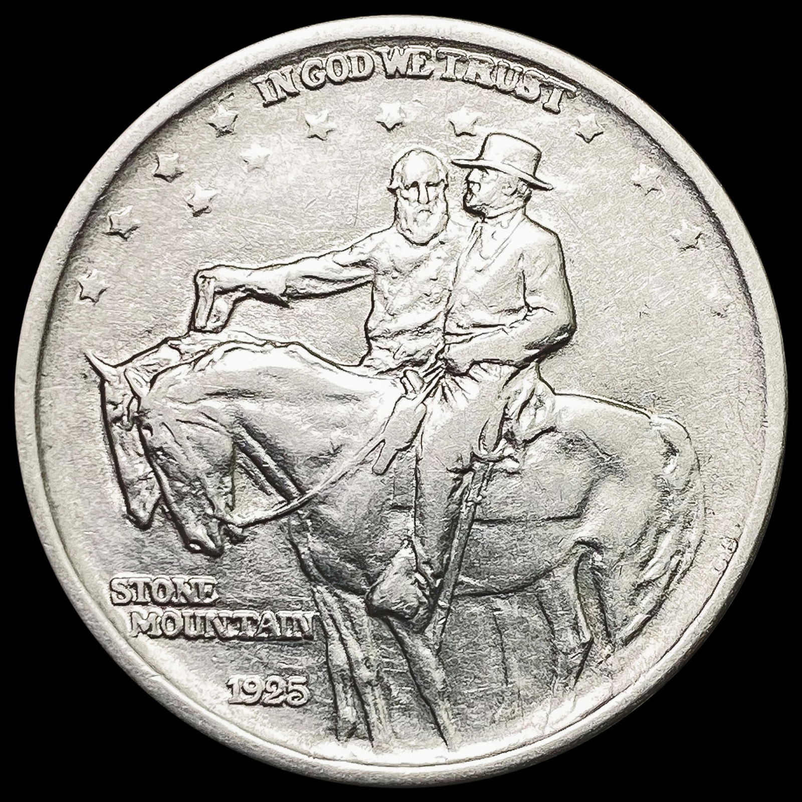 1925 Stone Mountain Half Dollar CLOSELY UNCIRCULATED (1 of 2)