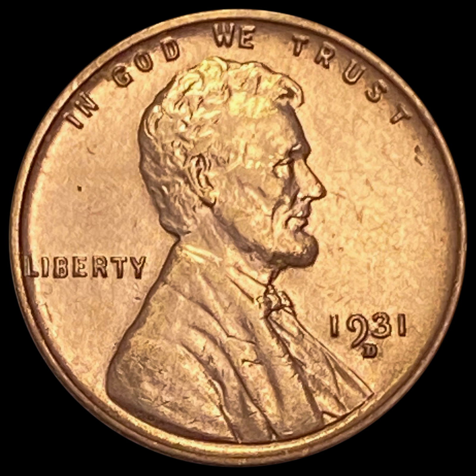 1931-D Lincoln Wheat Cent UNCIRCULATED (1 of 2)