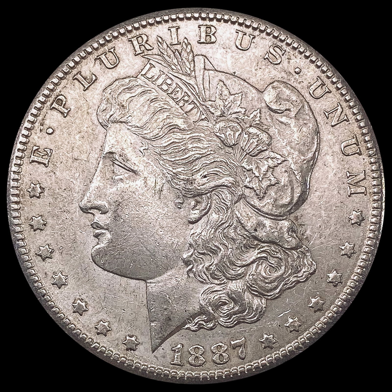 1887-S Morgan Silver Dollar CHOICE AU (1 of 2)