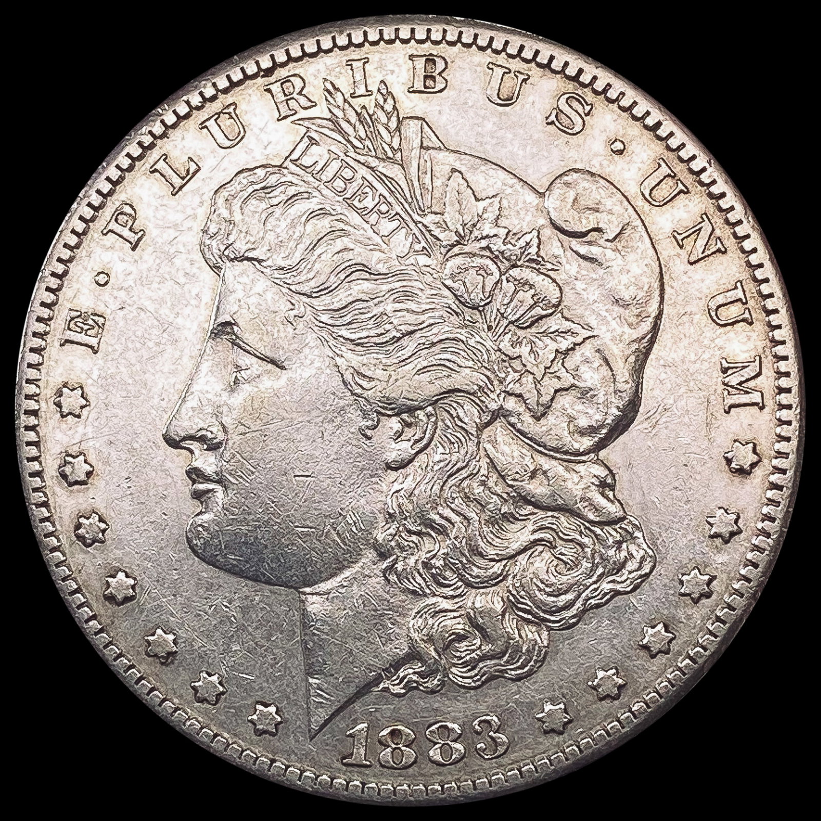 1883-S Morgan Silver Dollar CLOSELY UNCIRCULATED: 1883-S Morgan Silver Dollar CLOSELY UNCIRCULATED