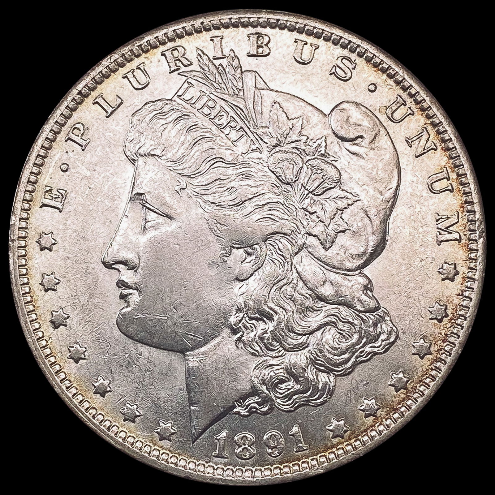 1891-O Morgan Silver Dollar HIGH GRADE (1 of 2)