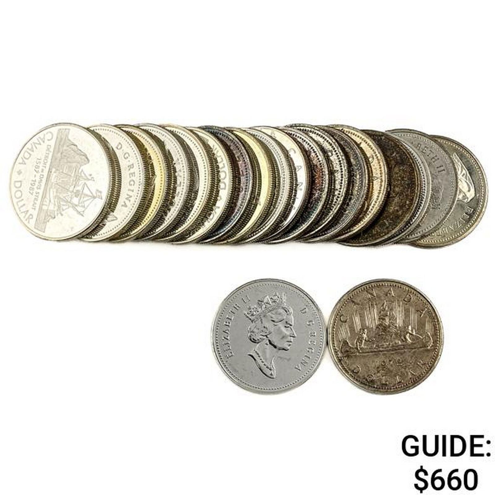 1972-1994 [20] $1 Silver Canada (1 of 1)