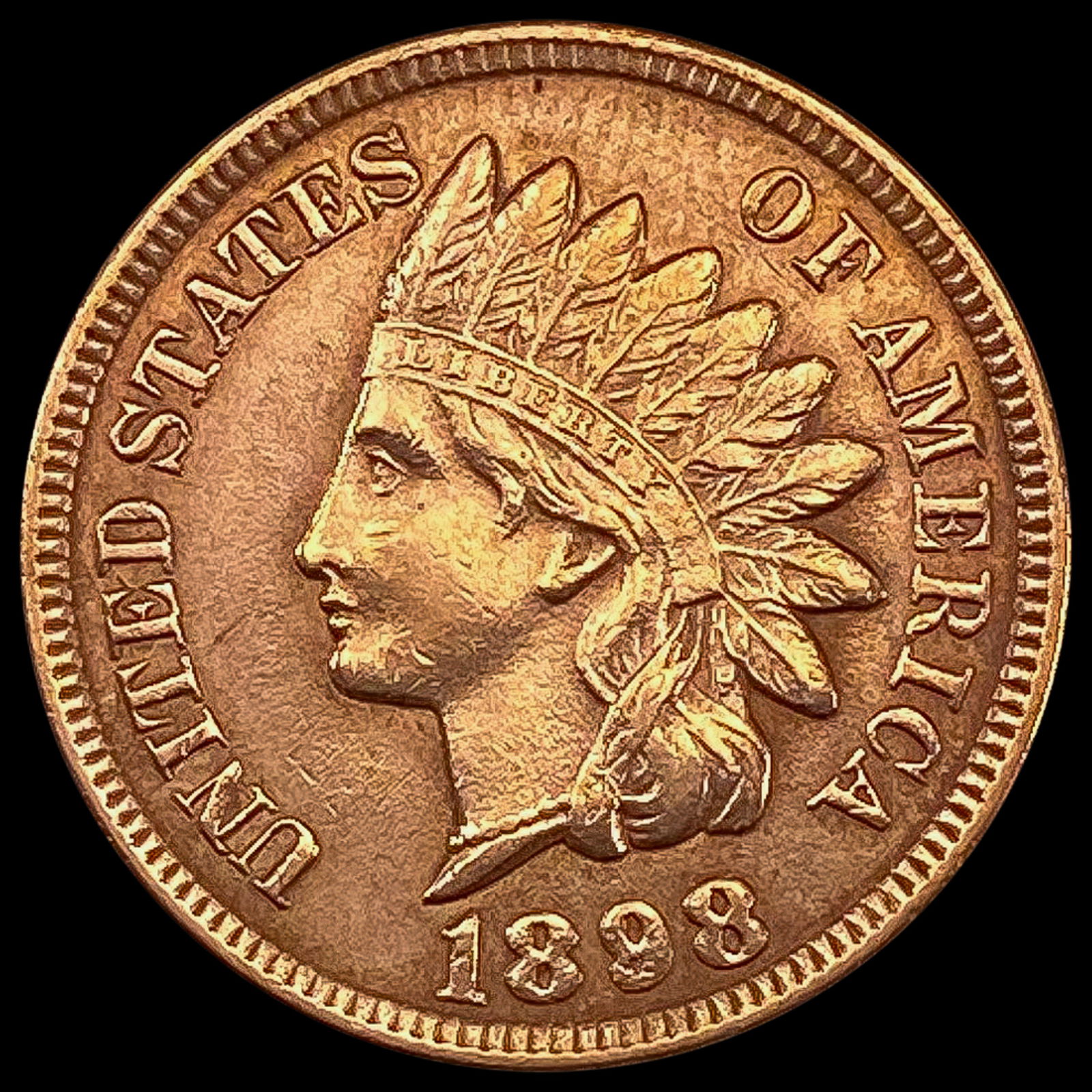 1898 Indian Head Cent UNCIRCULATED (1 of 2)