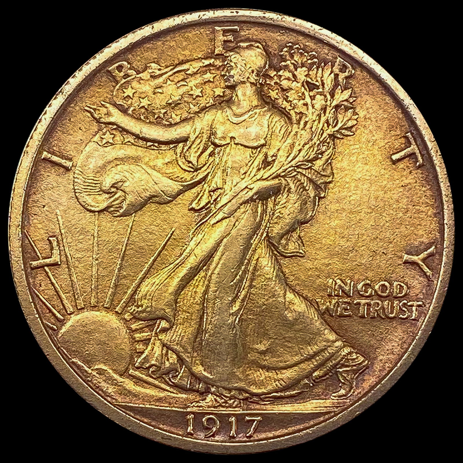 1917 Walking Liberty Half Dollar HIGH GRADE (1 of 2)