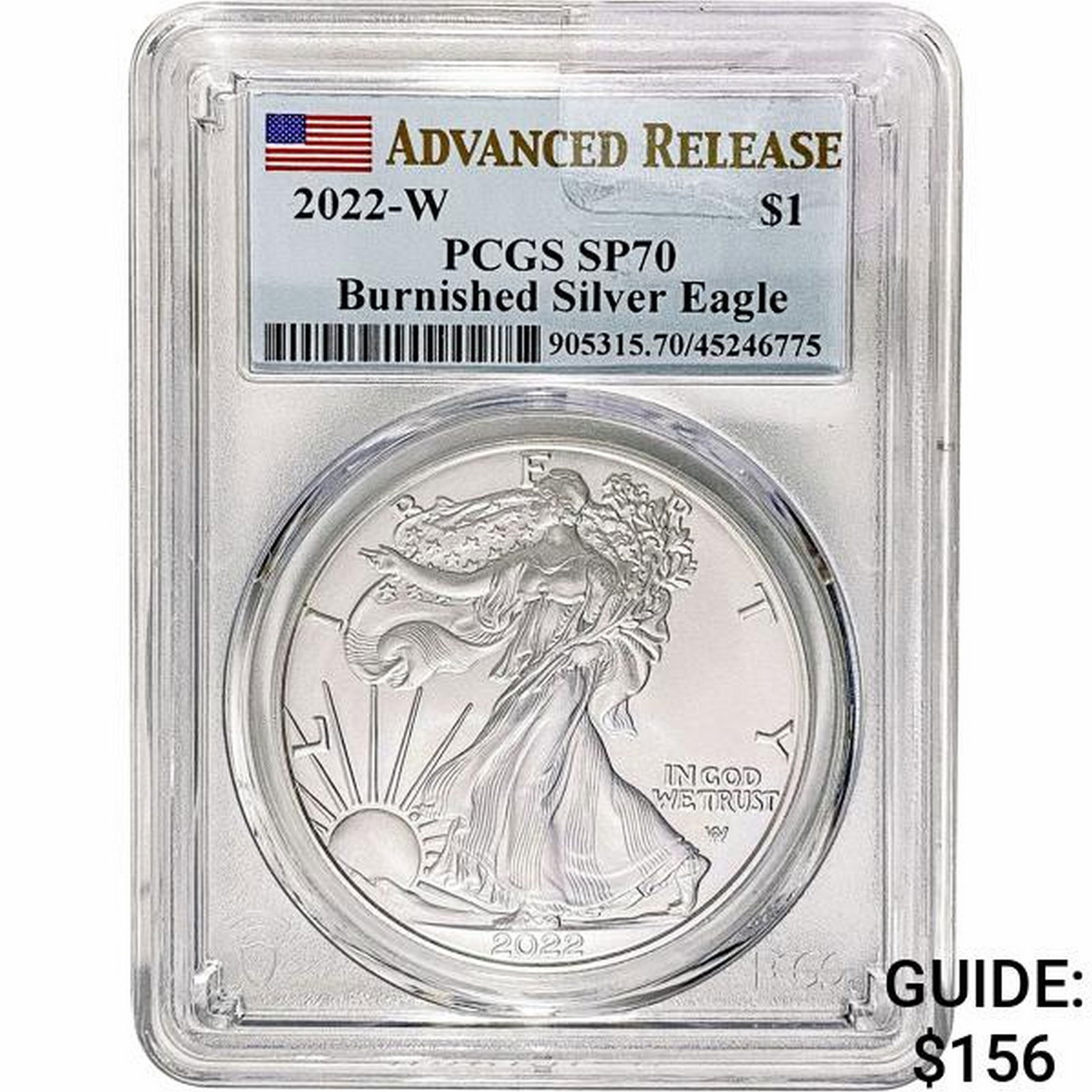 2022-W Silver Eagle PCGS SP70 (1 of 2)