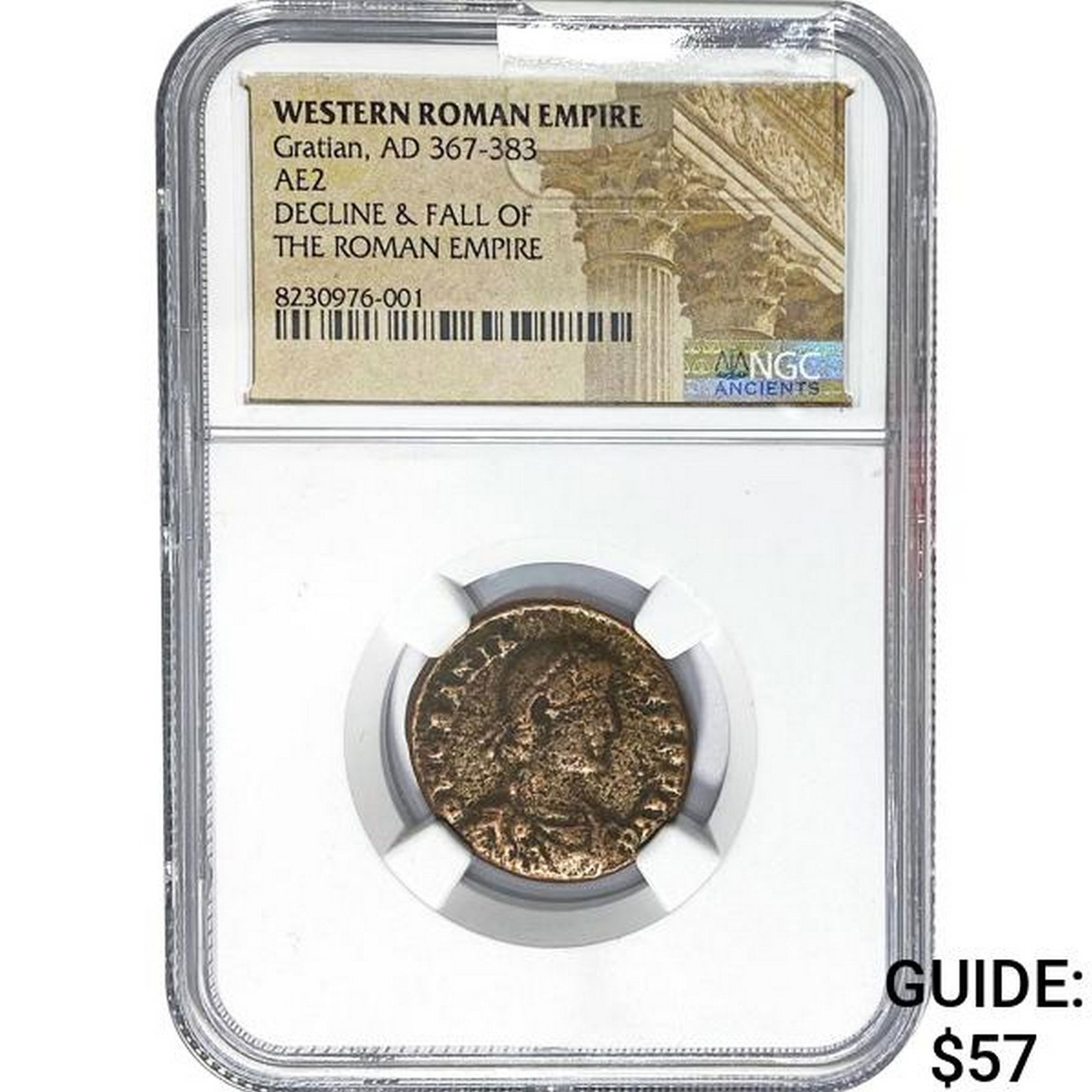 West Roman Gratian AD 367-383 AE2 (1 of 2)