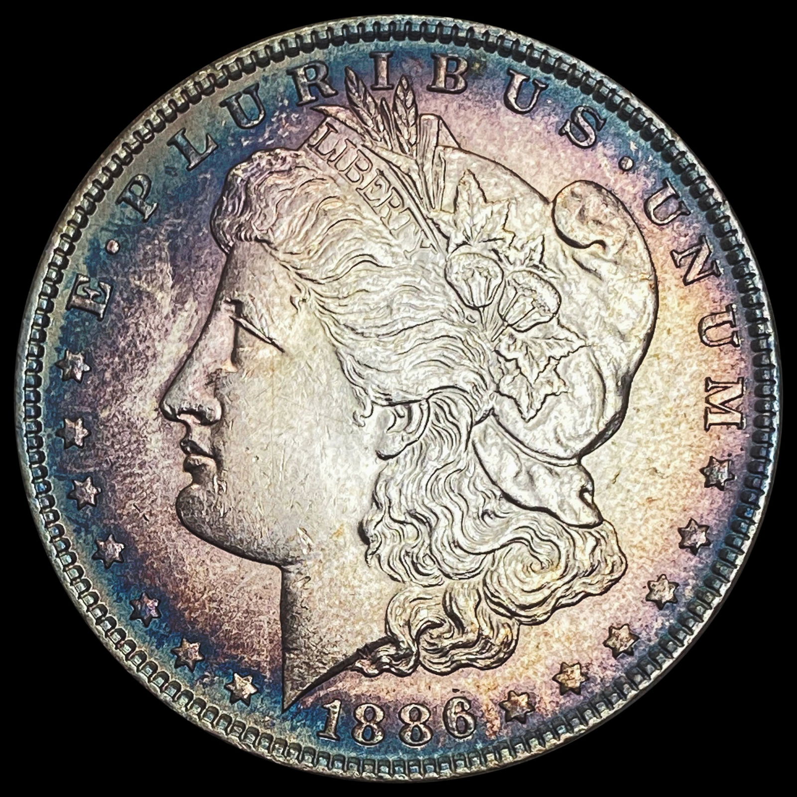 1886 Morgan Silver Dollar CHOICE BU (1 of 2)