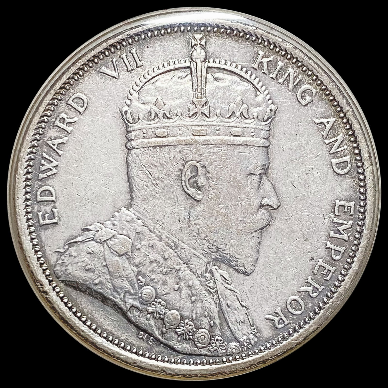 1904 Straits Settlements One Dollar CLOSELY UNCIRCULATED (1 of 2)