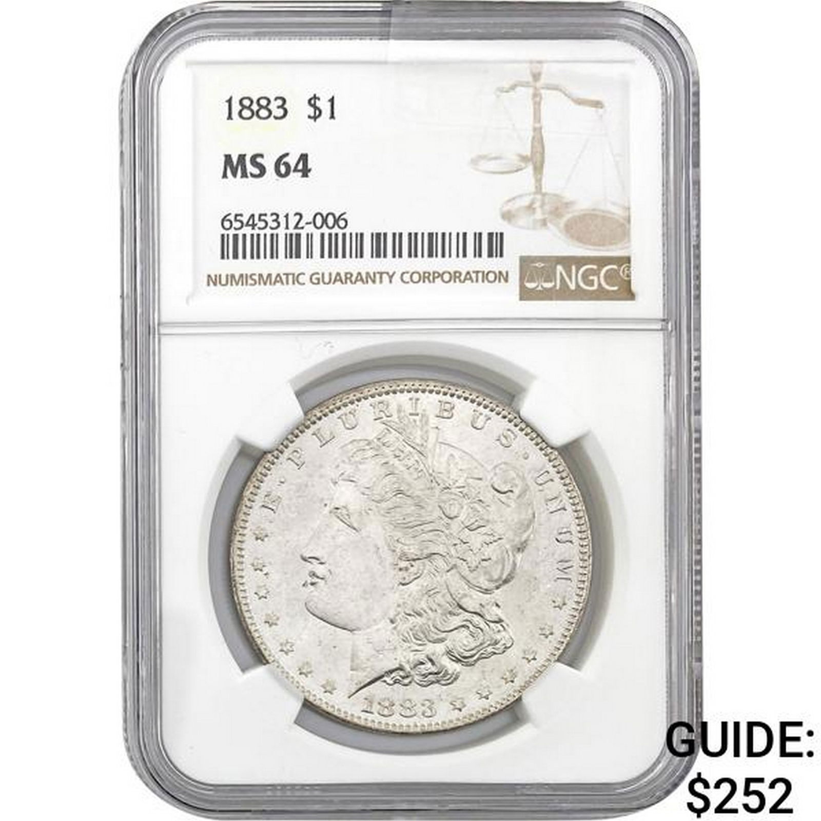 1883 $1 Morgan Dollar NGC MS64 (1 of 2)