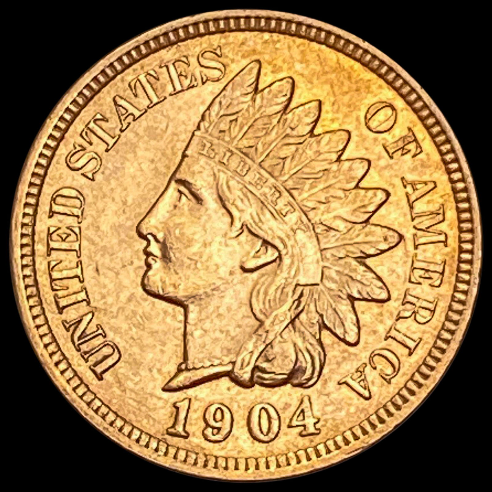 1904 Indian Head Cent CHOICE BU (1 of 2)