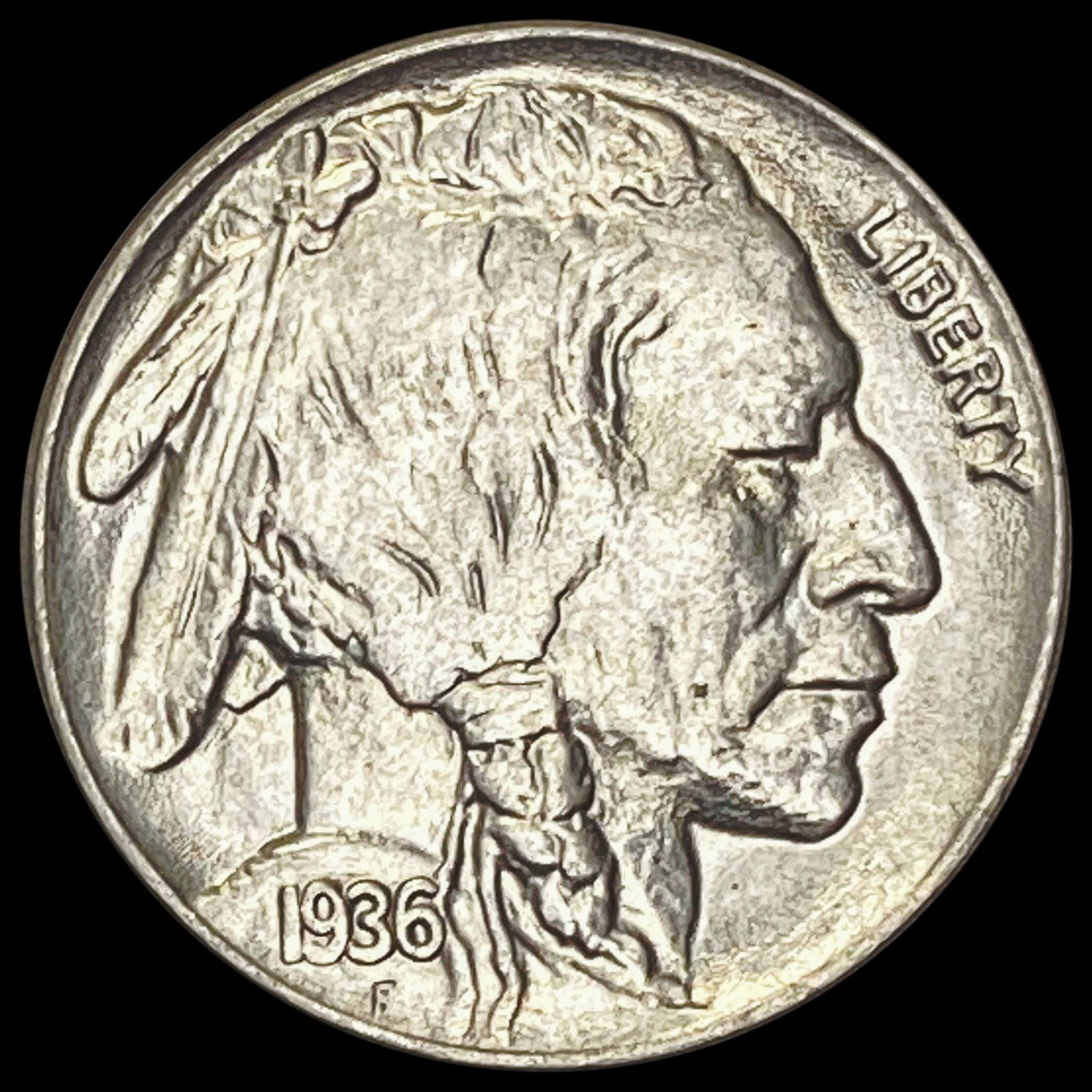 1936 Buffalo Nickel GEM BU (1 of 2)