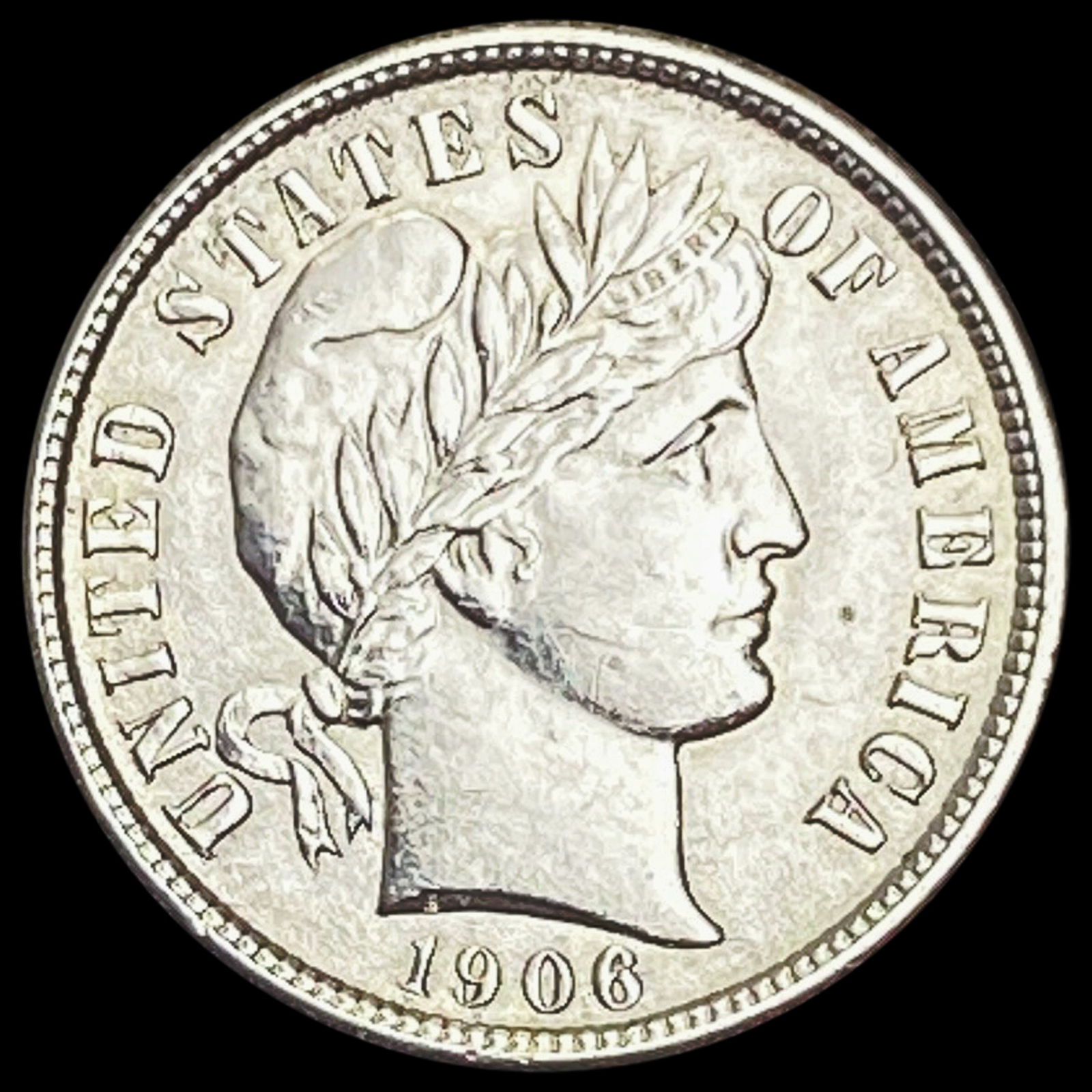 1906 Barber Dime UNCIRCULATED (1 of 2)
