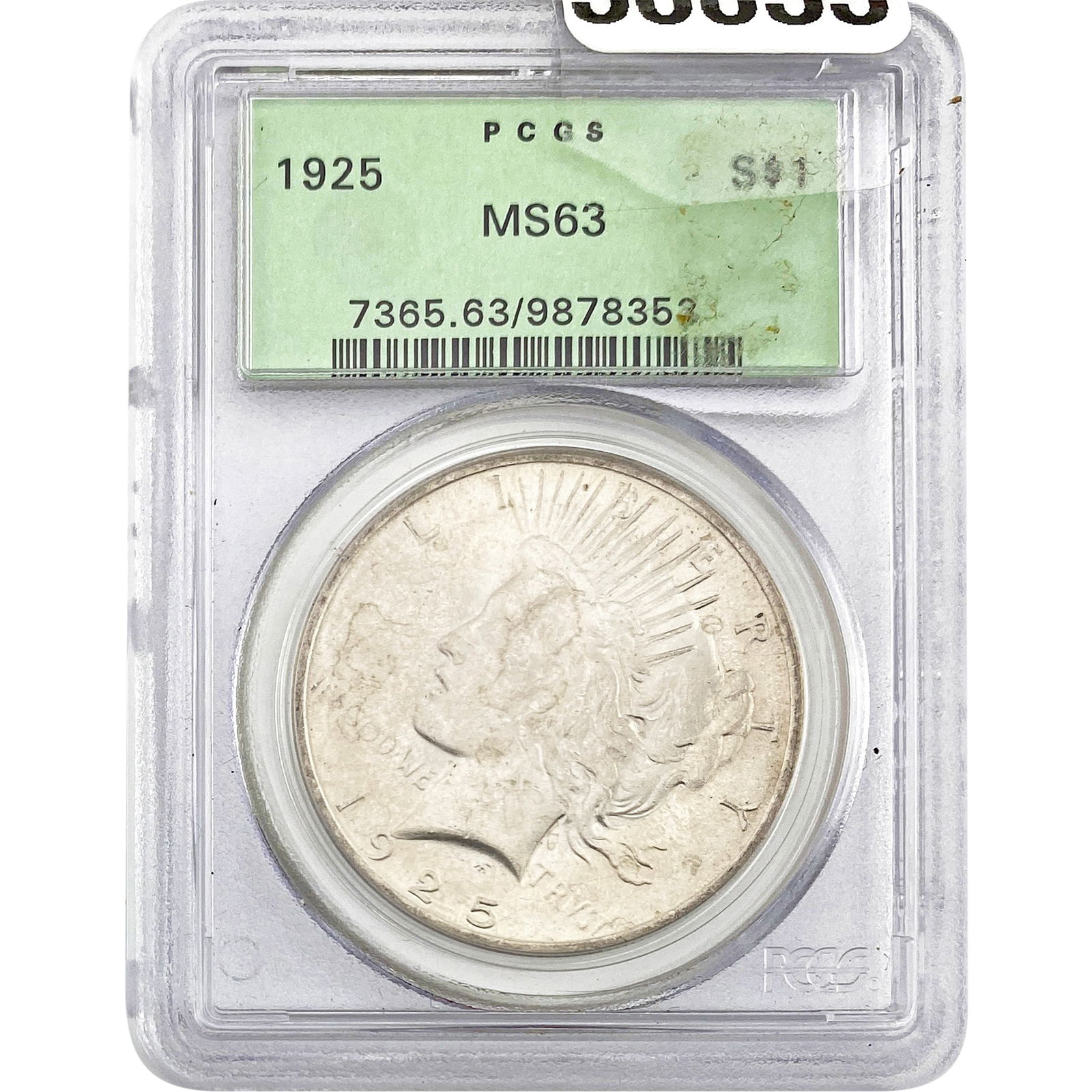1925 Peace Dollar PCGS MS63 (1 of 2)