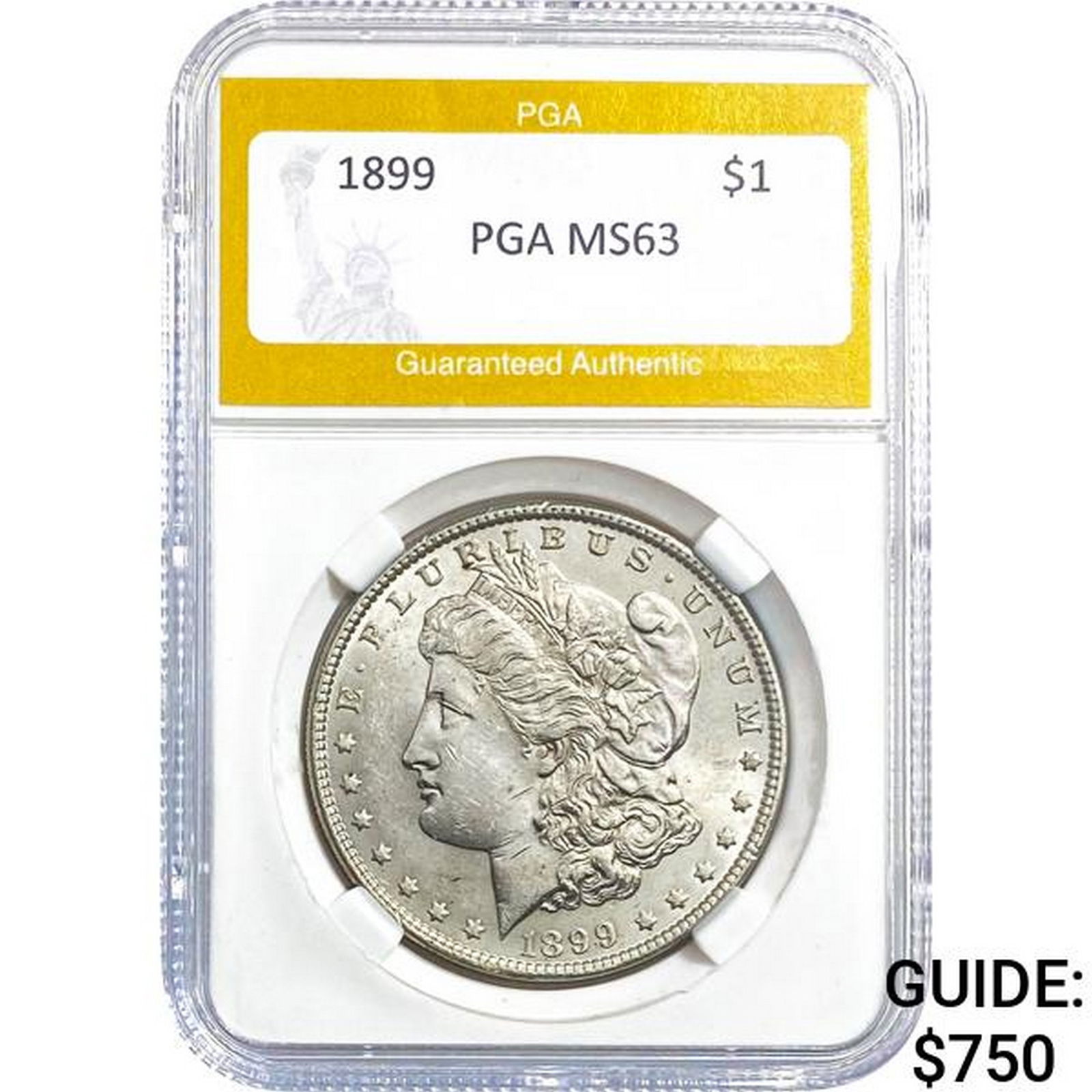 1899 Morgan Silver Dollar PGA MS63 (1 of 2)