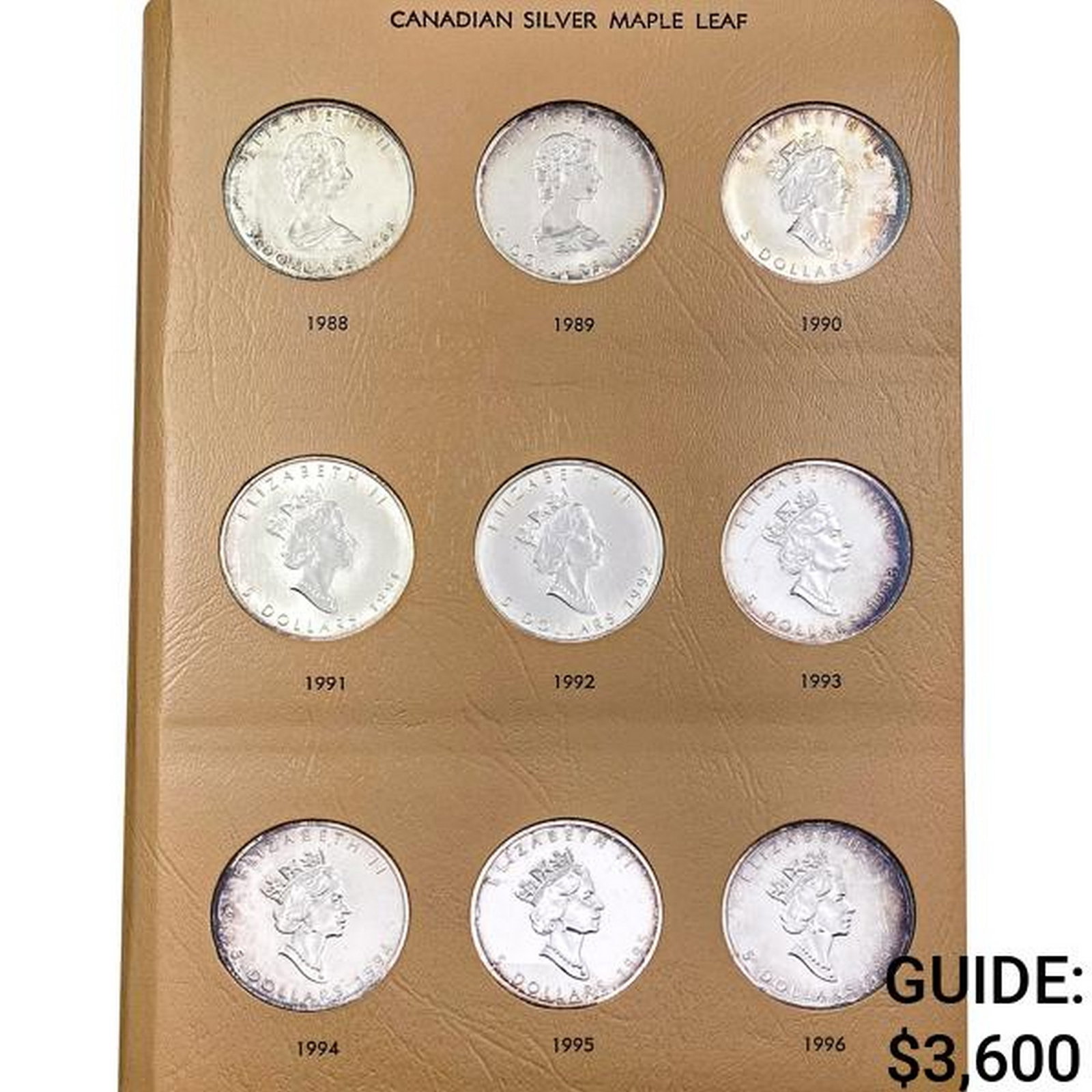 1988-2020 Silver Canada Maple Leaf Album [33 Coins]: 1988-2020 Silver Canada Maple Leaf Album [33 Coins]