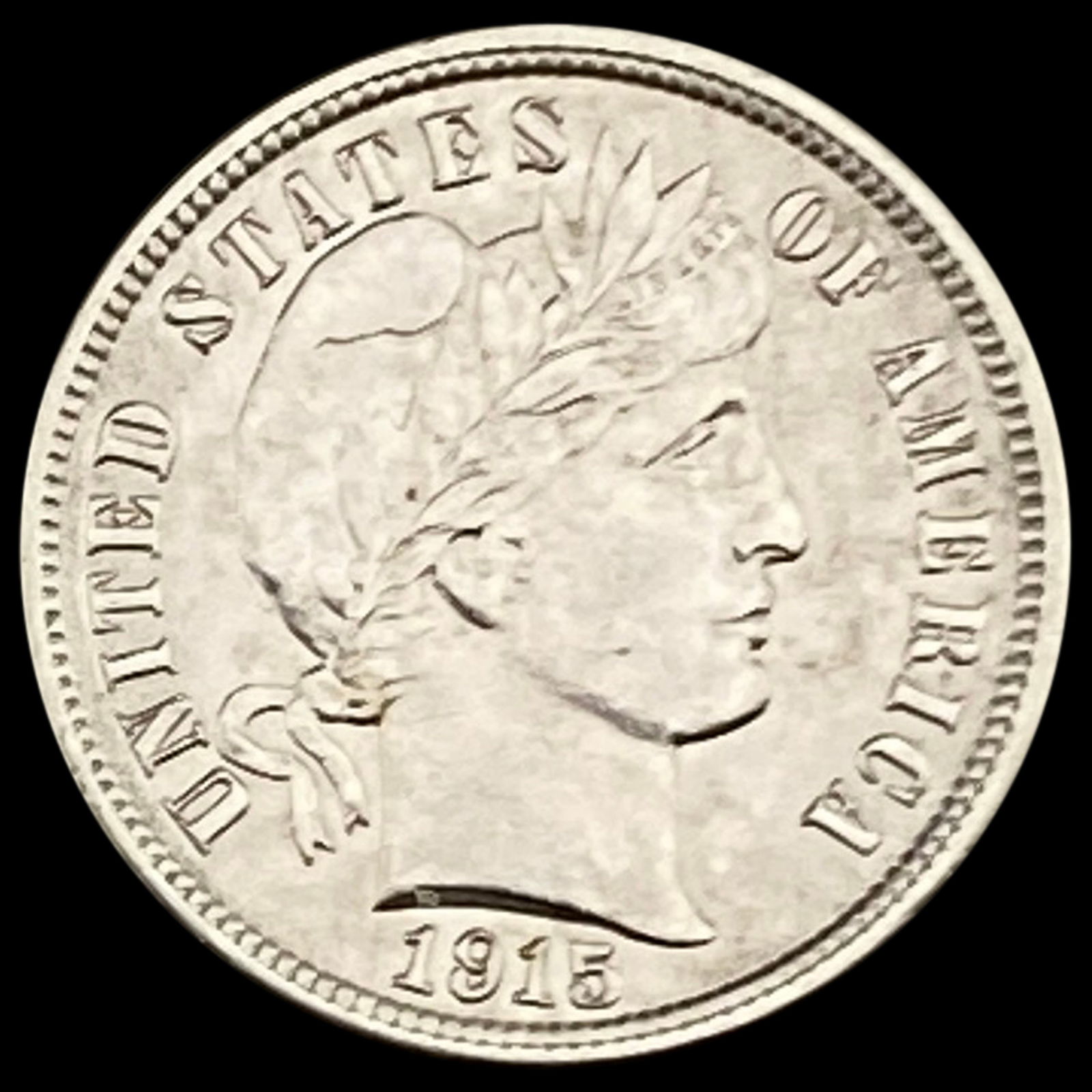 1915 Barber Dime CHOICE BU (1 of 2)